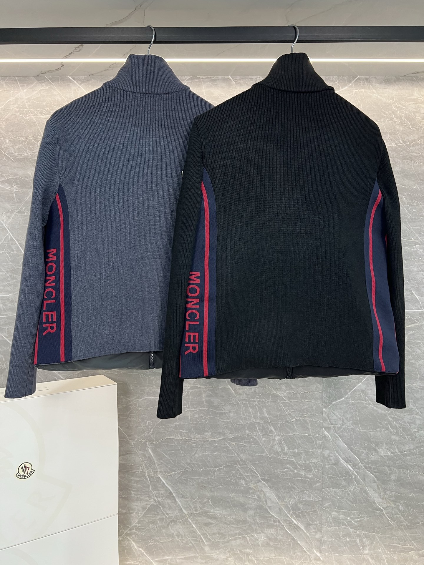 Moncler Male Down Jacket Wool Black S-m-l-xl-xxl