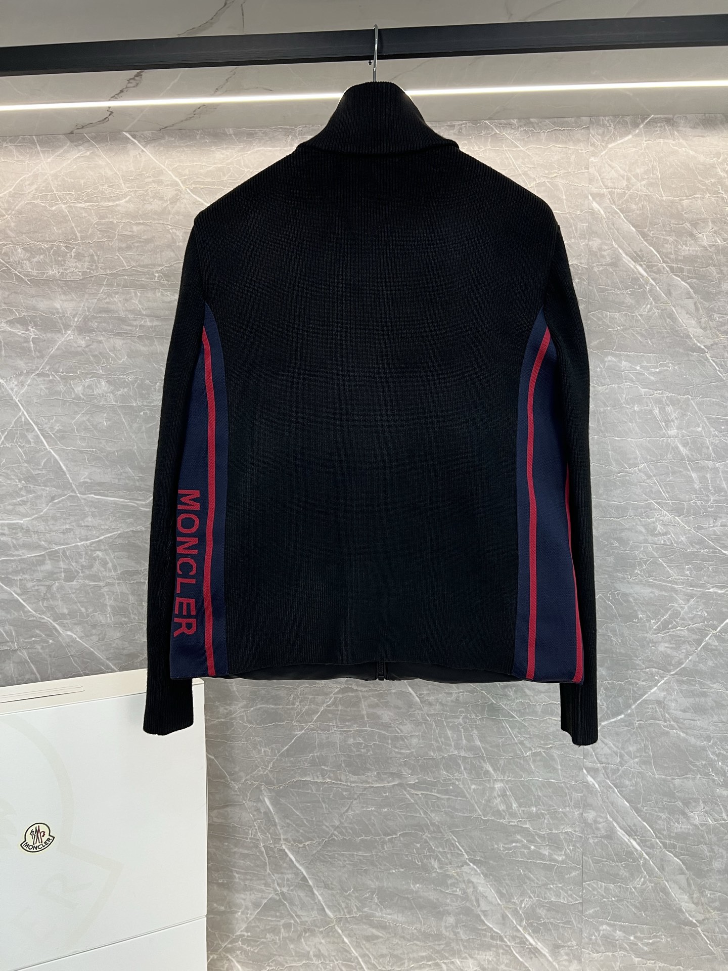 Moncler Male Down Jacket Wool Black S-m-l-xl-xxl