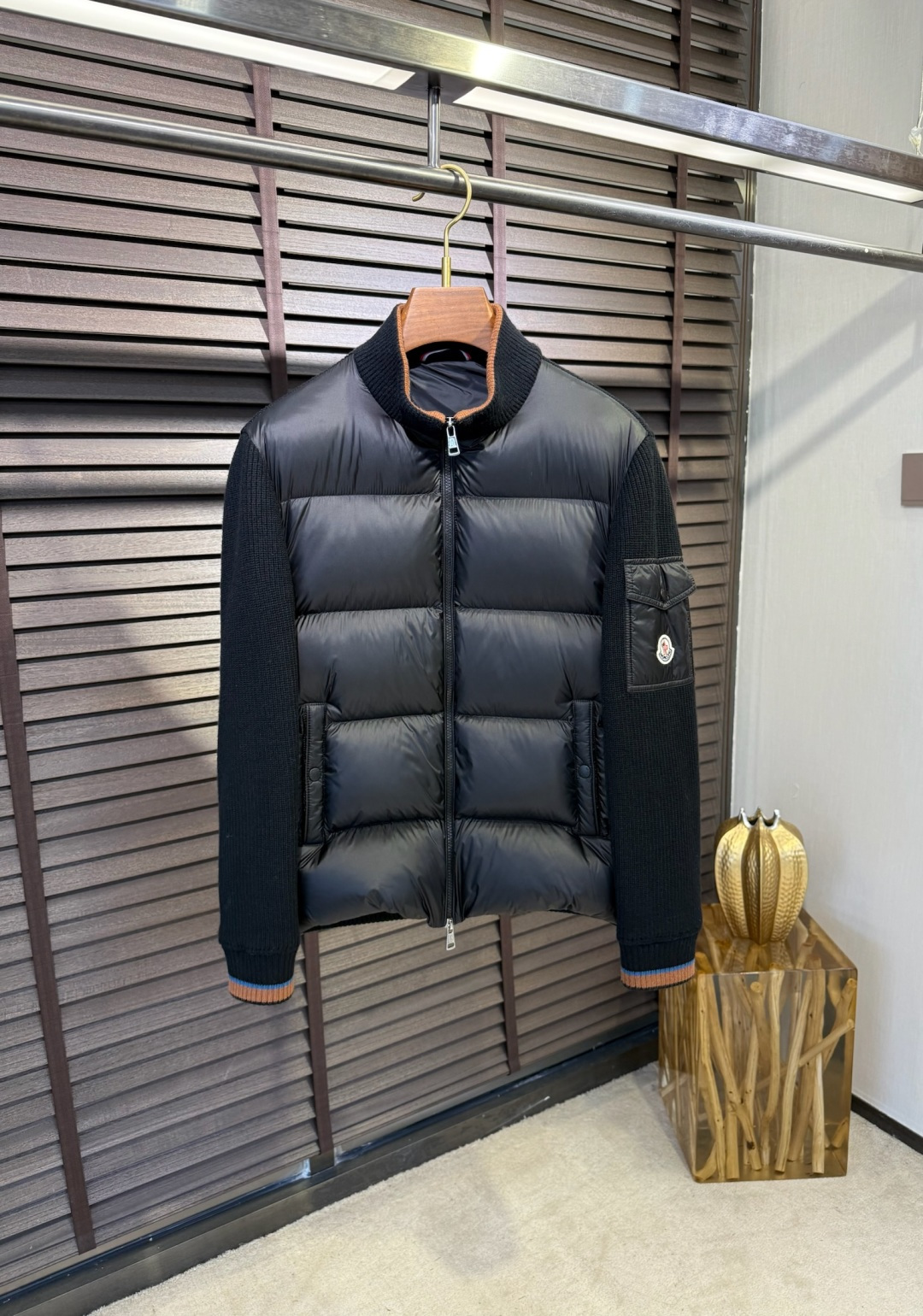 Moncler Basic Clothing Wool Black M-l-xl