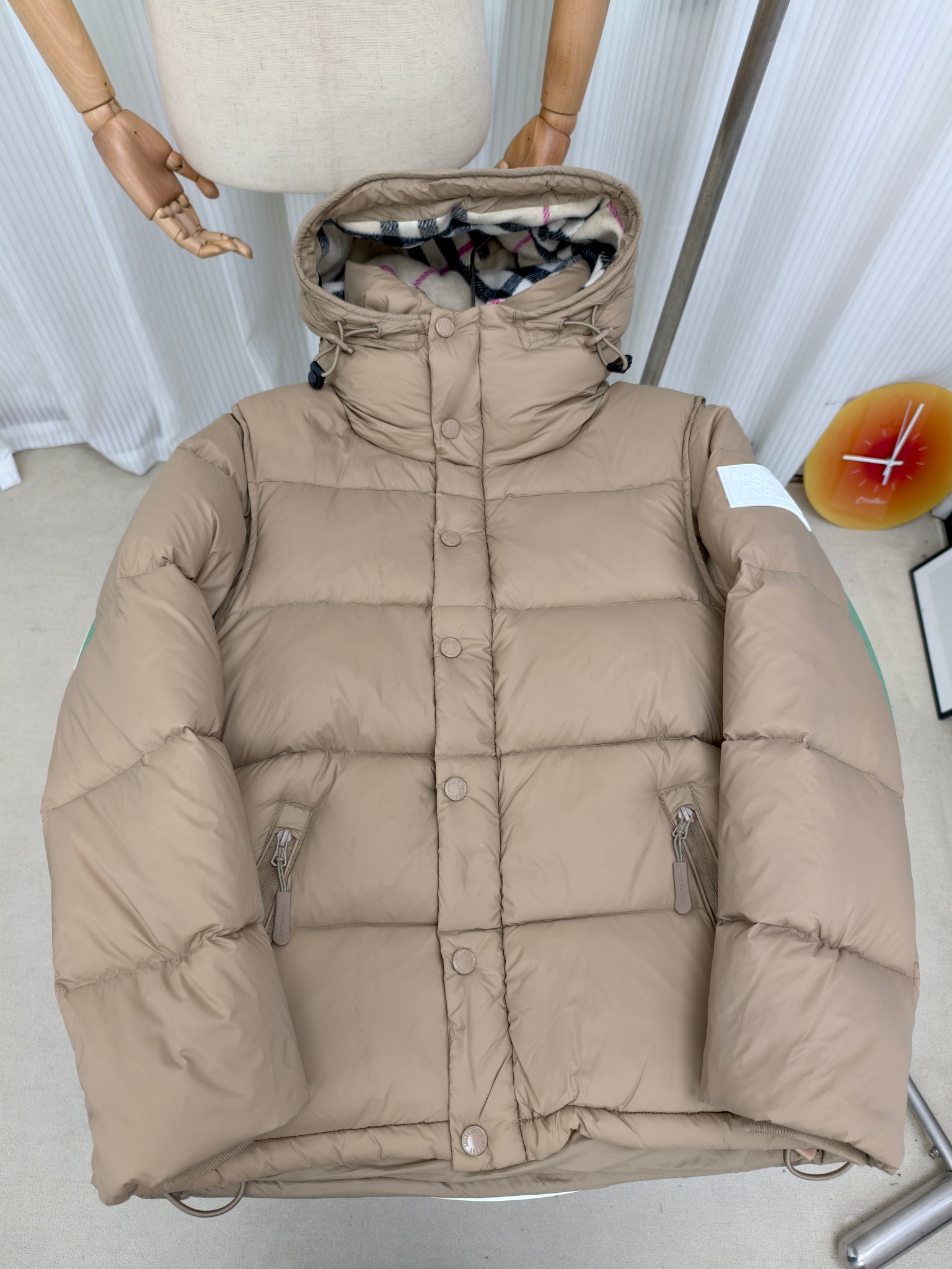 Burberry Down Jacket Black S-m-l-xl-xxl
