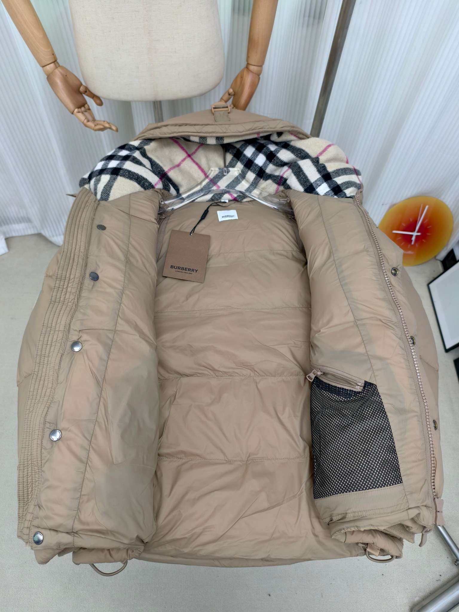 Burberry Down Jacket Black S-m-l-xl-xxl