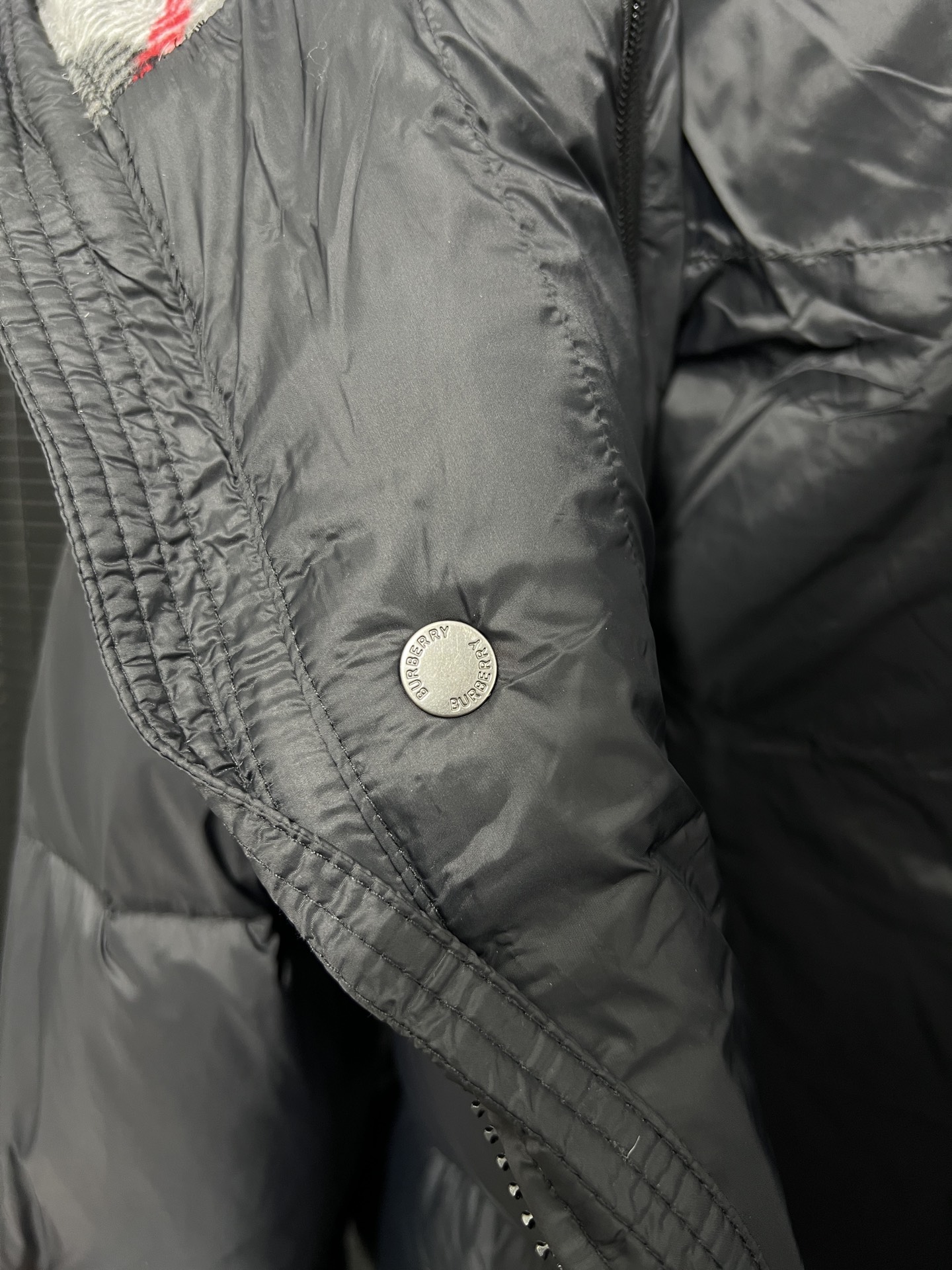 Burberry Vest Black Hooded S-l-xxl