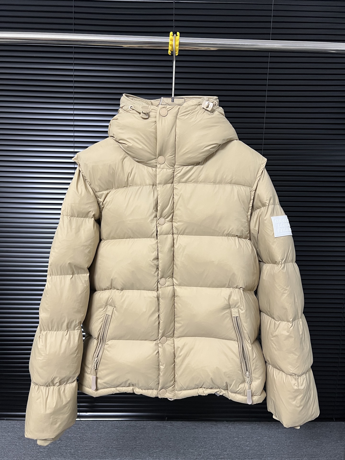 Burberry Vest Black Hooded S-l-xxl