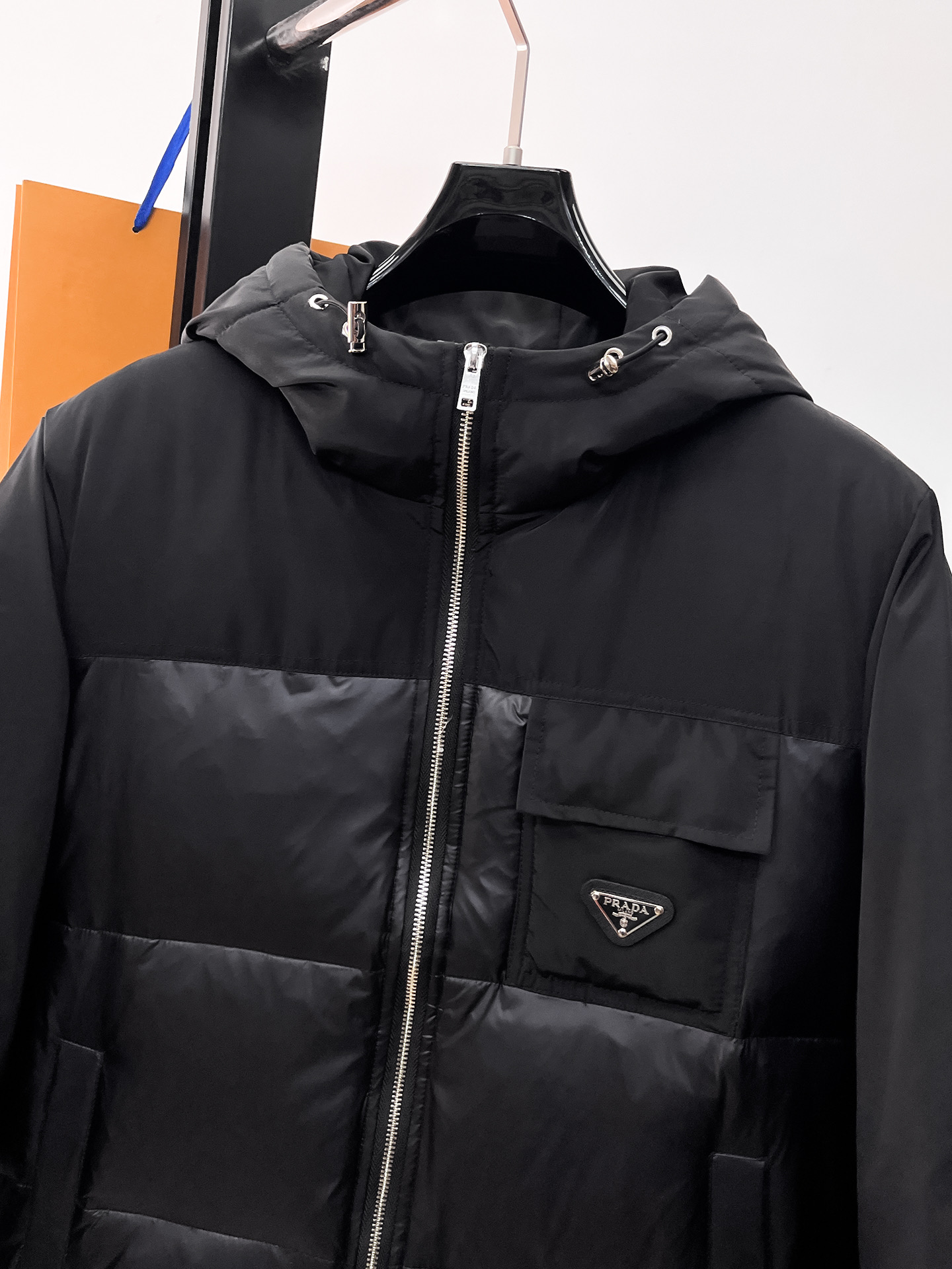 Prada Couple Down Jacket Goose Down M-l-xl