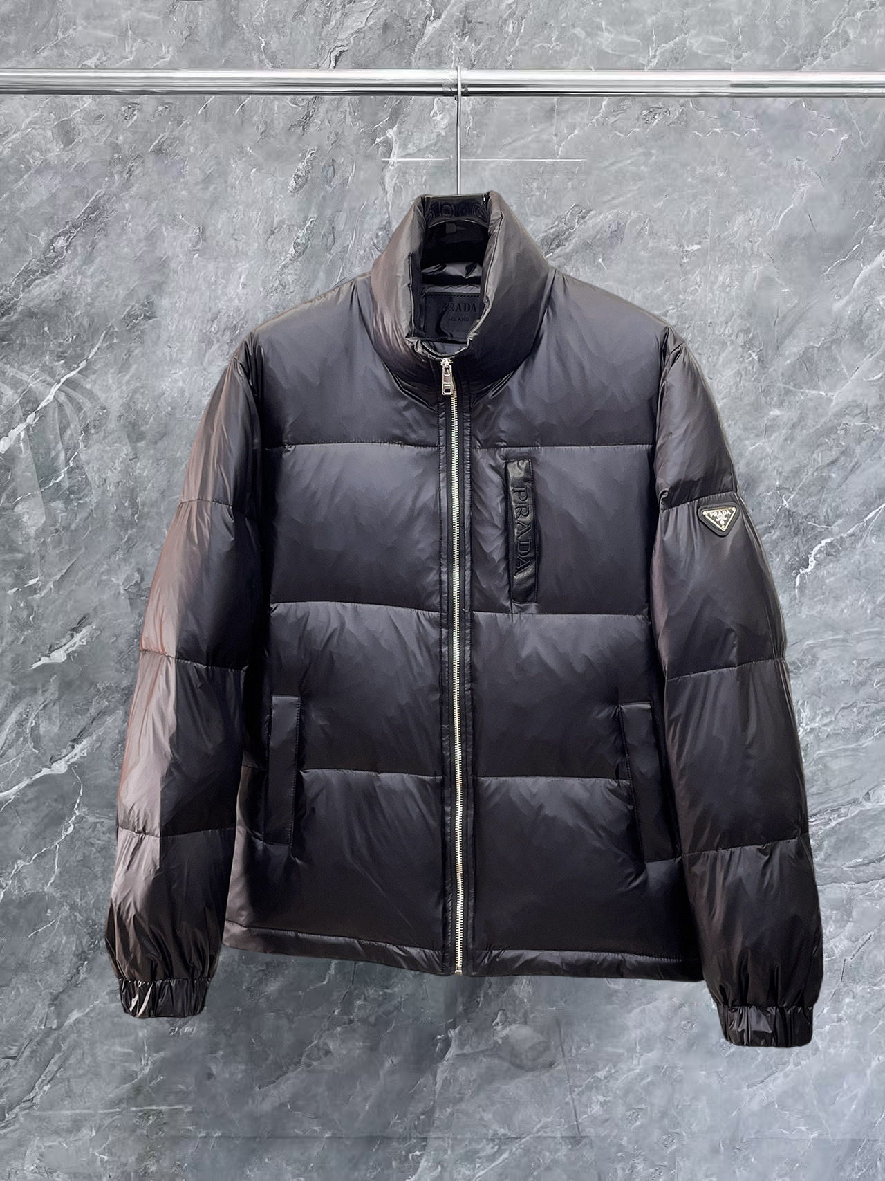 Prada Couple Down Jacket Goose Down M-l-xl