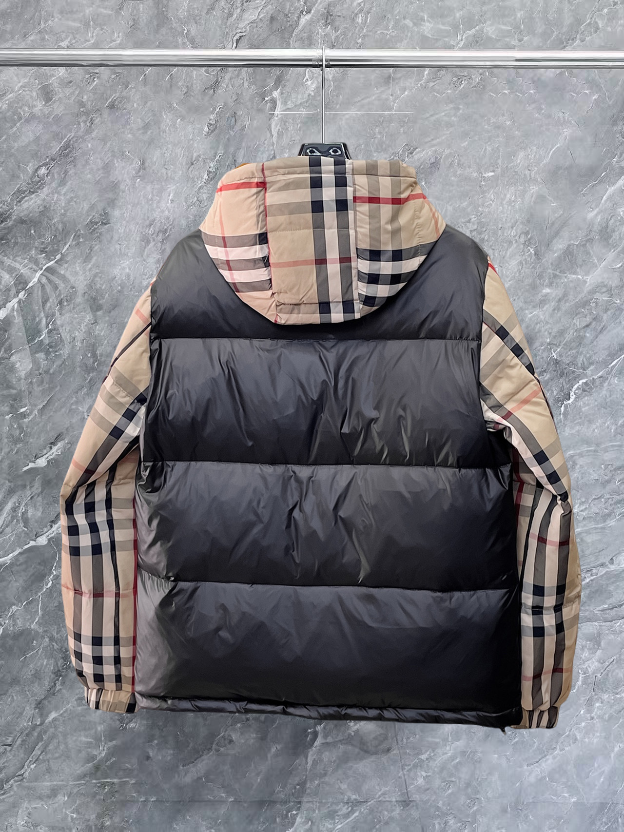 Burberry Couple Down Jacket Goose Down M-l-xl