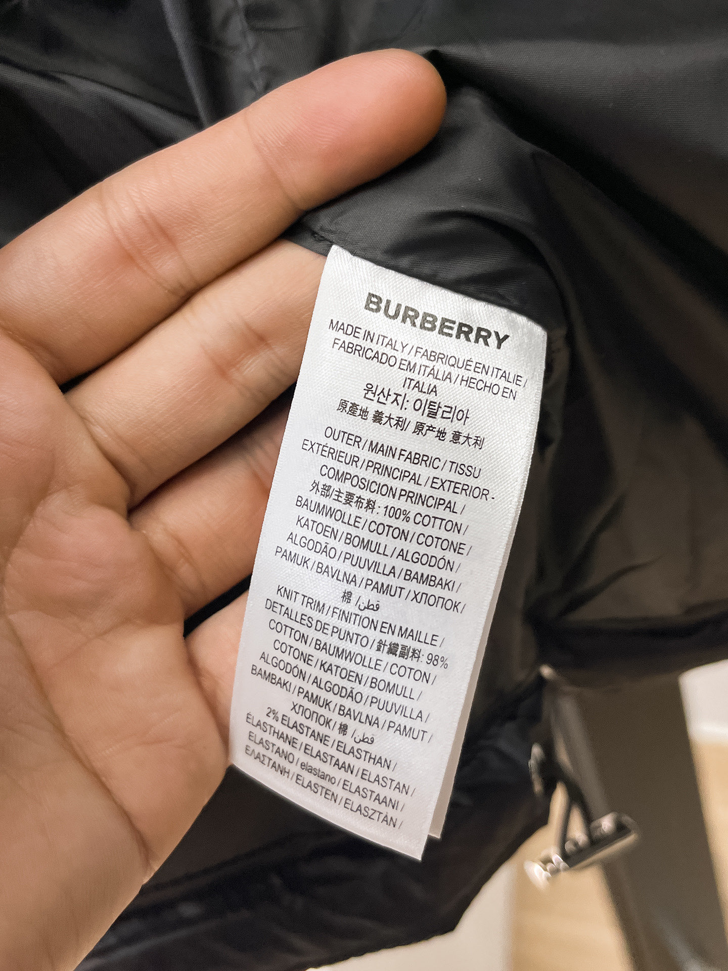 Burberry Couple Down Jacket Goose Down M-l-xl