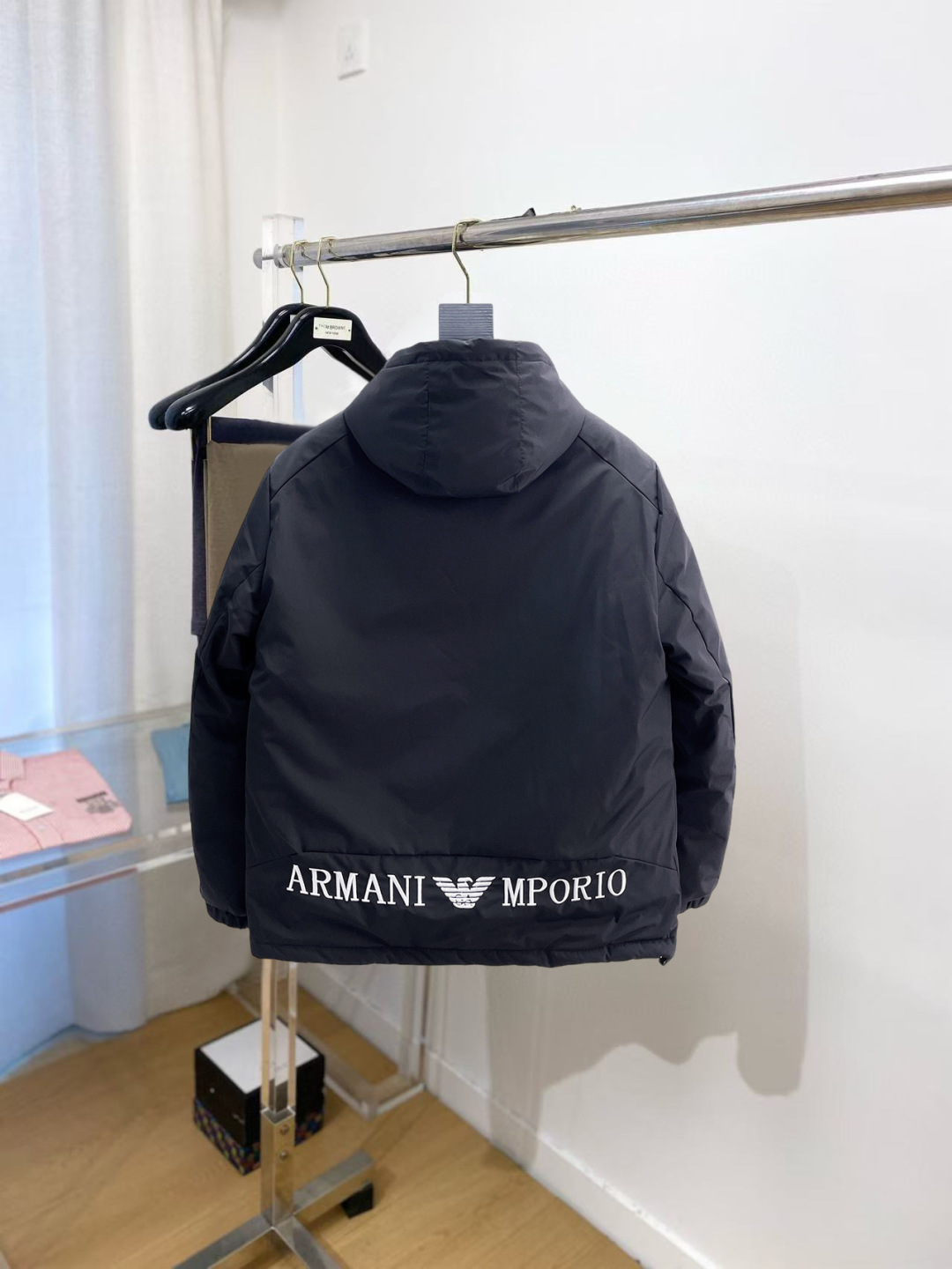 Armani Couple Down Jacket Goose Down M-l-xl