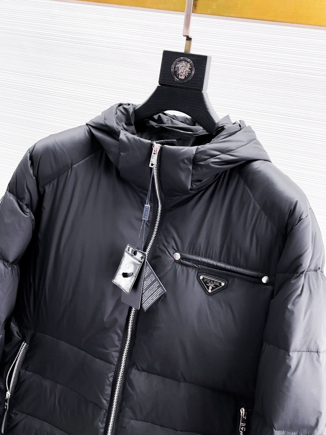 Prada Couple Down Jacket Goose Down M-l-xl