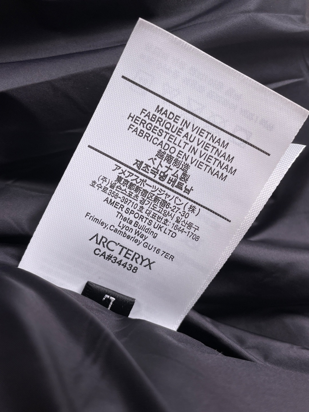 Arcteryx Couple Down Jacket Goose Down M-l-xl