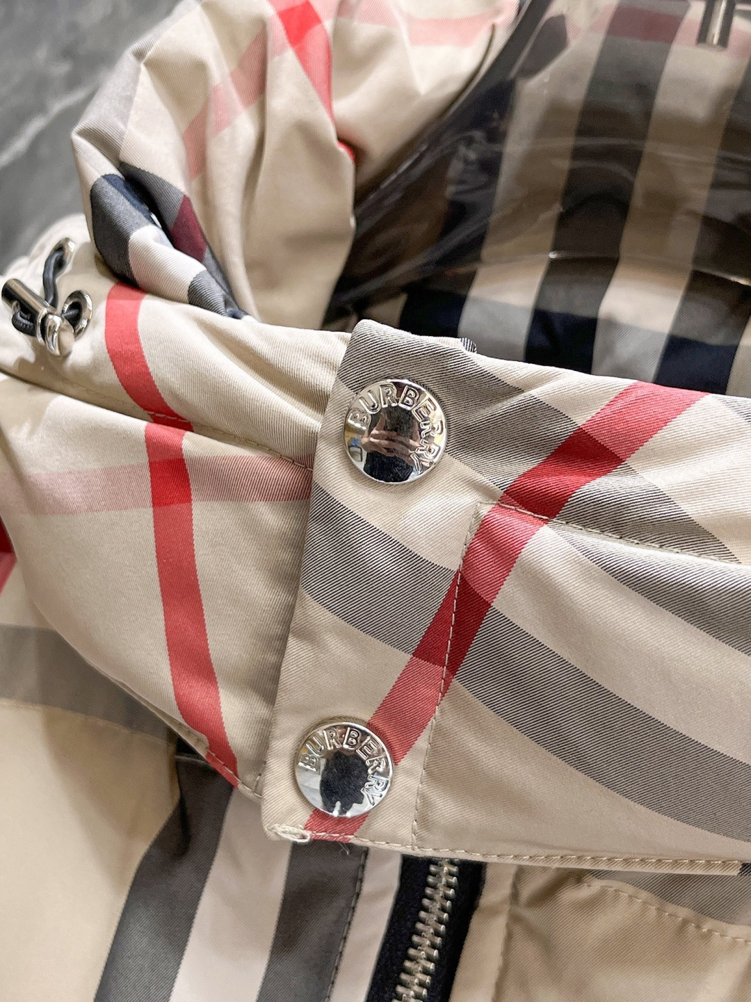 Burberry Couple Down Jacket Goose Down M-l-xl