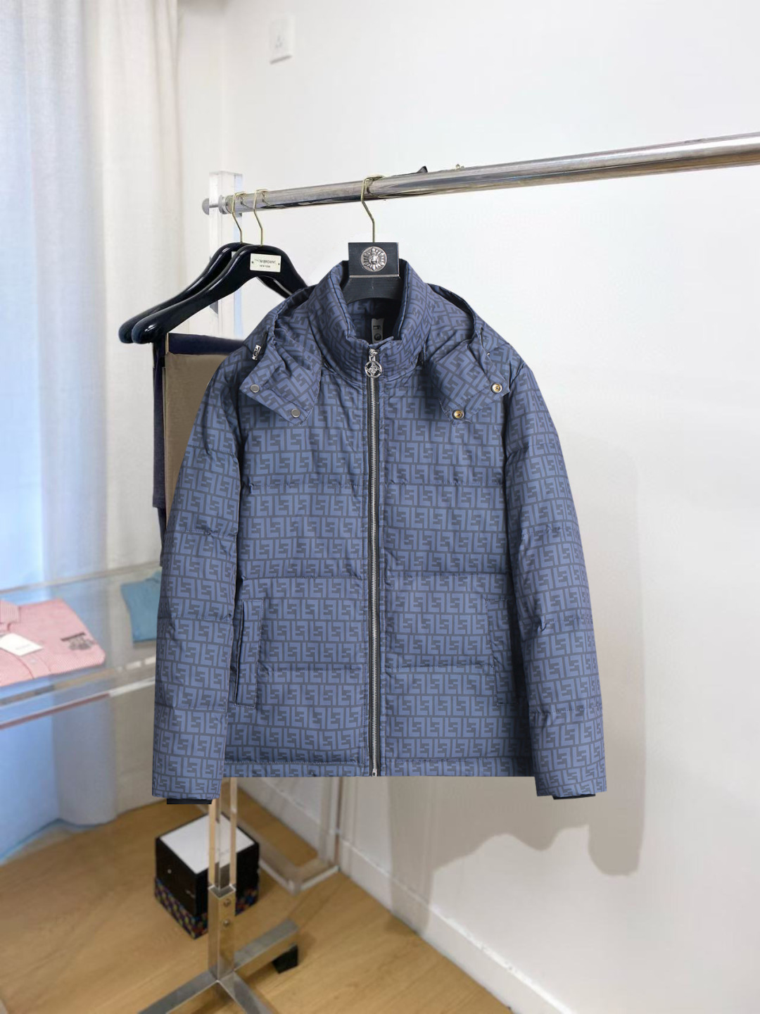 Fendi Couple Down Jacket Goose Down M-l-xl