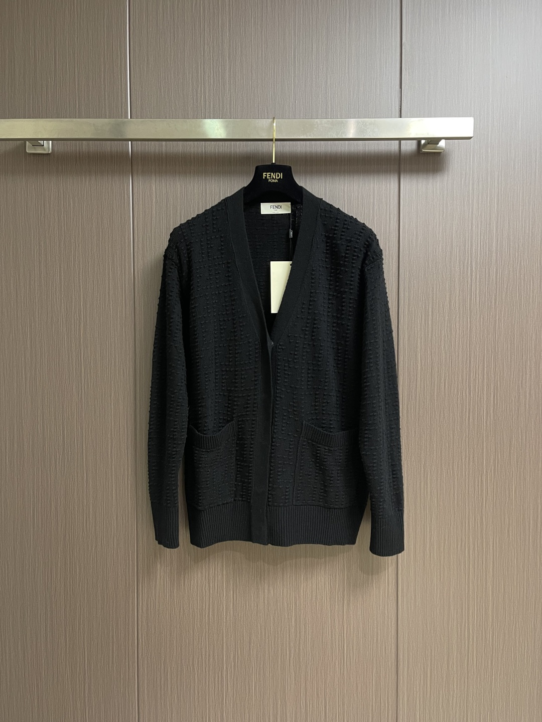 Fendi Couple Basic Clothing Wool Loose Fit S-36-38-42-40