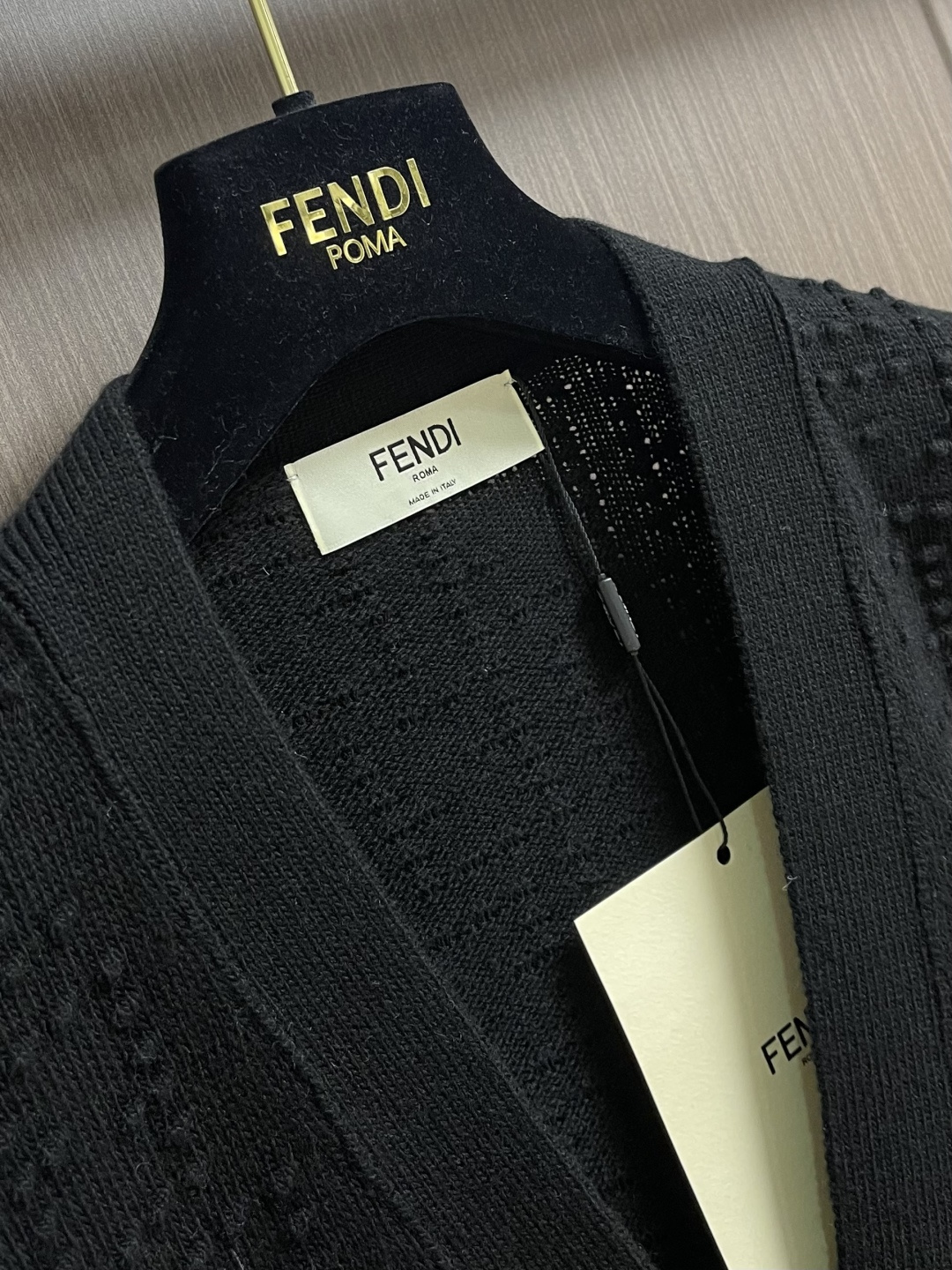 Fendi Couple Basic Clothing Wool Loose Fit S-36-38-42-40