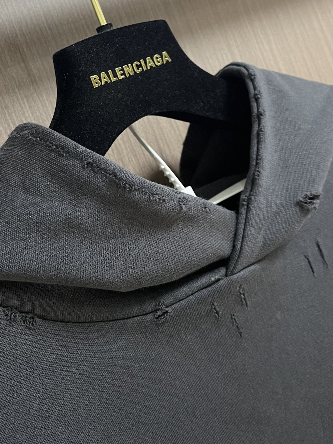 Balenciaga Couple Hoodie Cotton White Hooded S-m-l