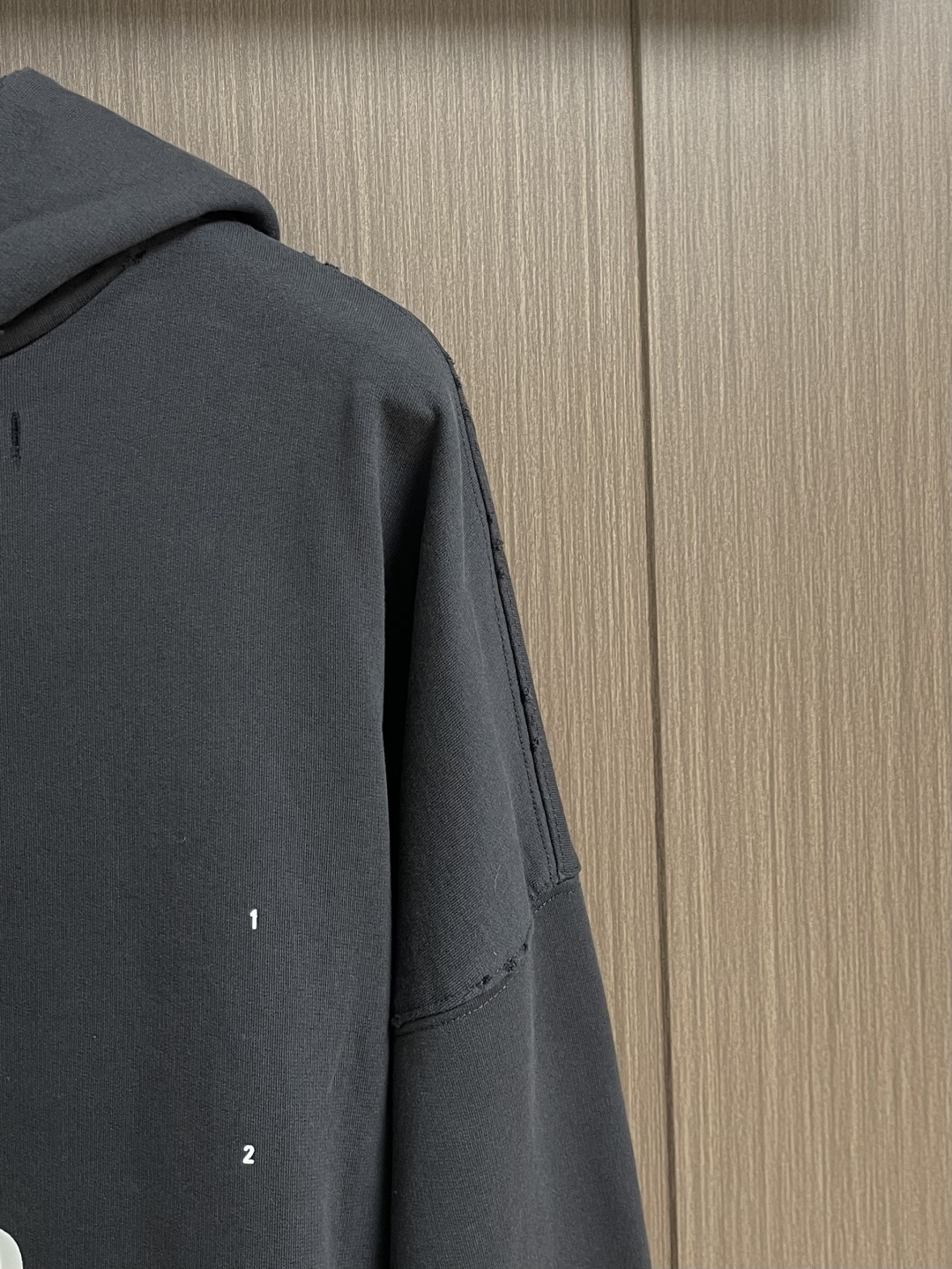 Balenciaga Couple Hoodie Cotton White Hooded S-m-l