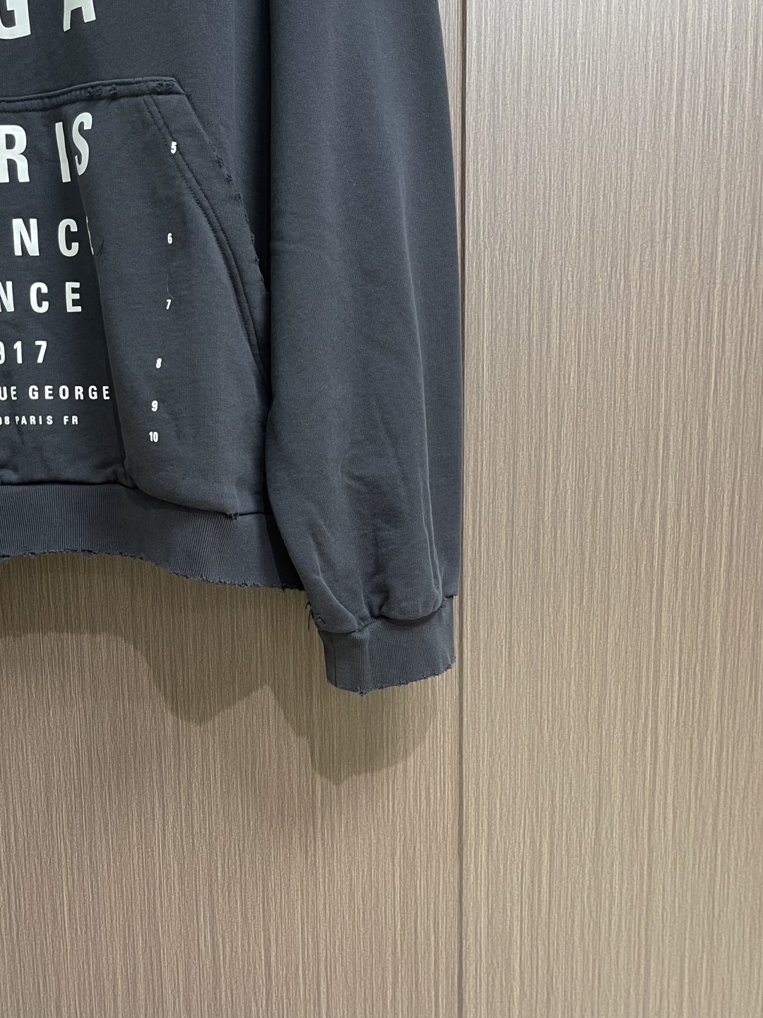 Balenciaga Couple Hoodie Cotton White Hooded S-m-l