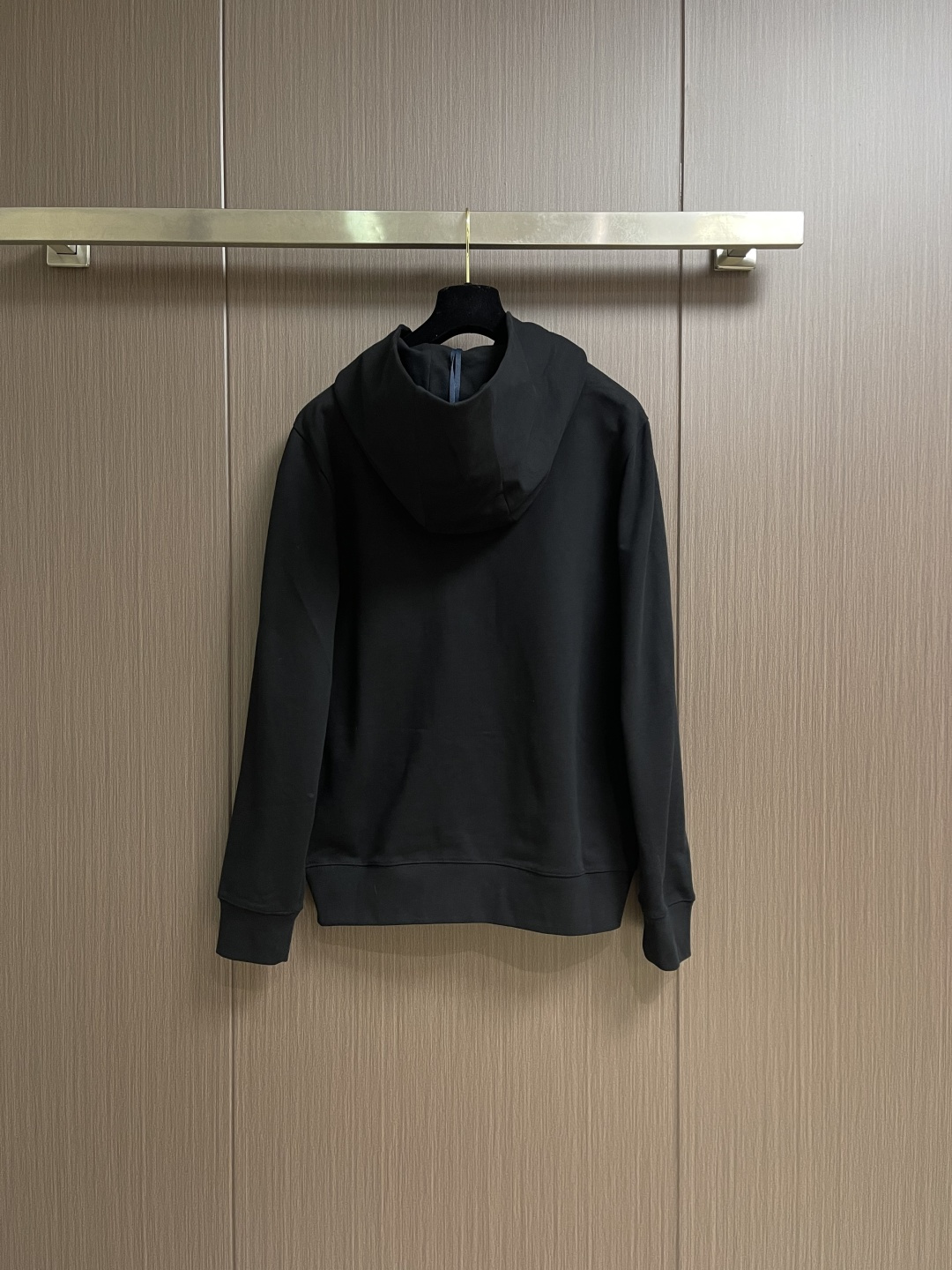 Moncler Couple Hoodie Cotton Black Hooded S-m-l-xl