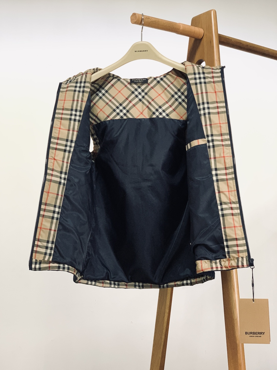 Burberry Vest Cotton Hooded S-m-xl