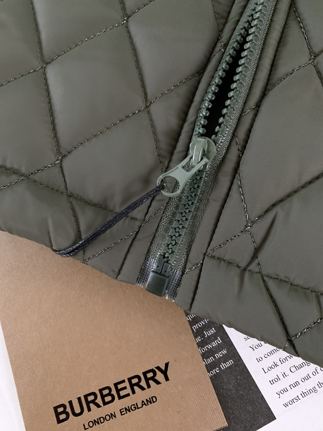 Burberry Vest Cotton Hooded S-m-xl