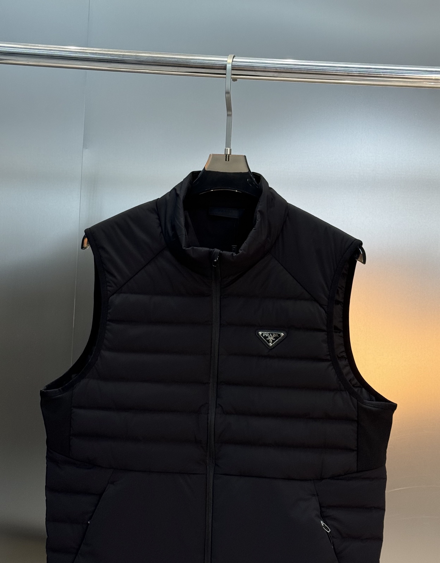 Prada Down Vest Black Slim Fit S-m-xl-175140