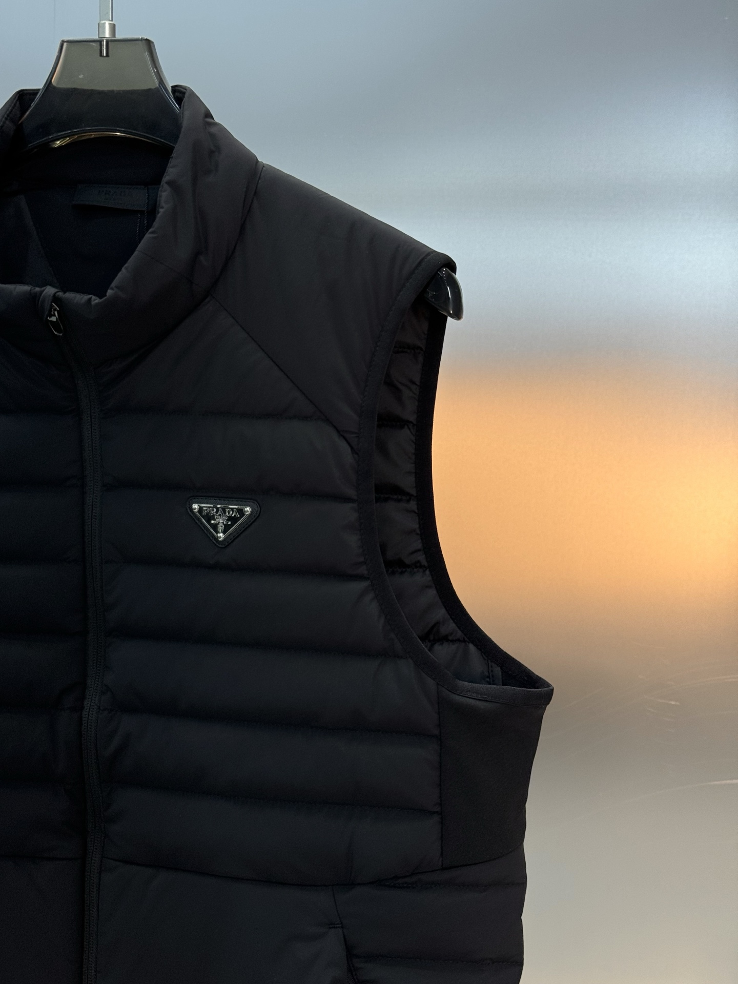 Prada Down Vest Black Slim Fit S-m-xl-175140