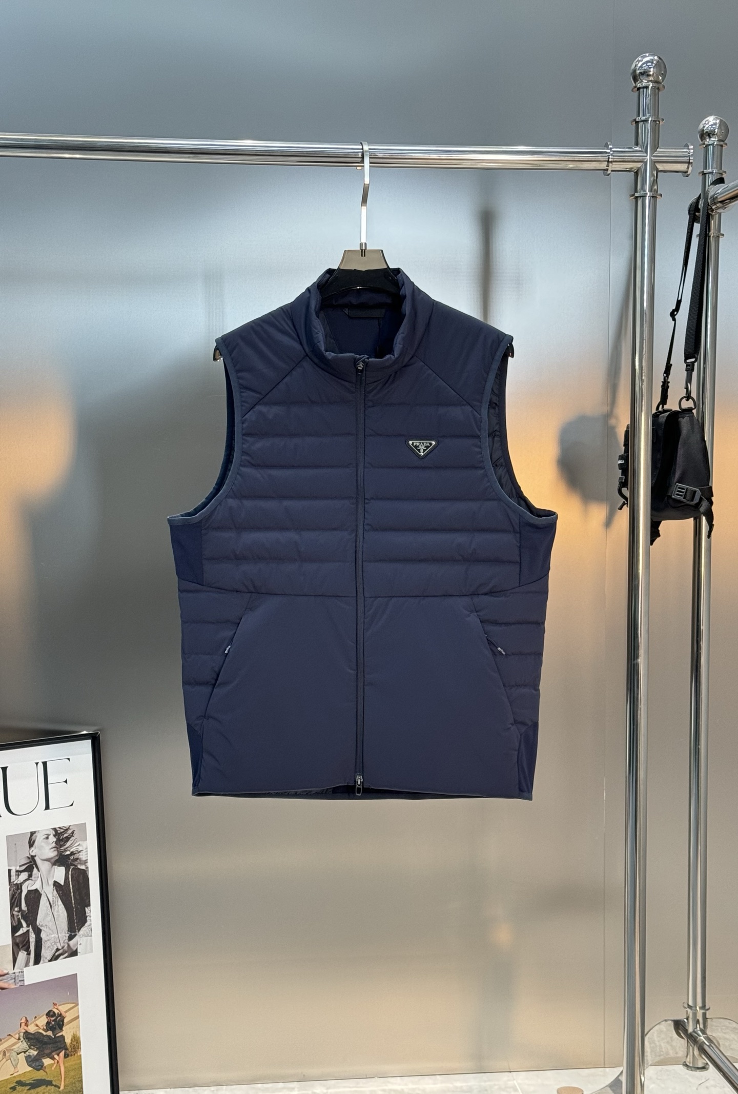 Prada Down Vest Black Slim Fit S-m-xl-175140