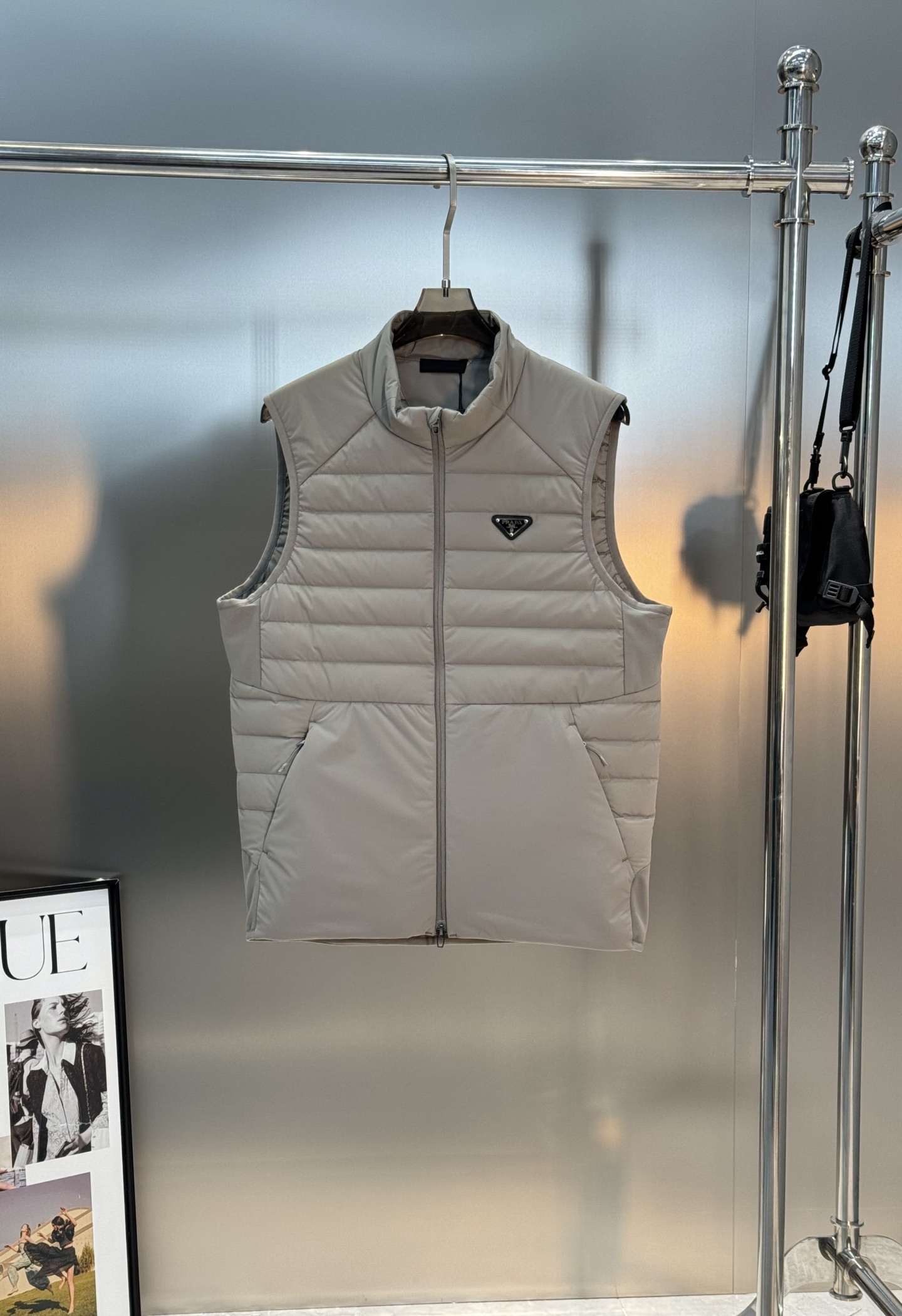 Prada Down Vest Black Slim Fit S-m-xl-175140