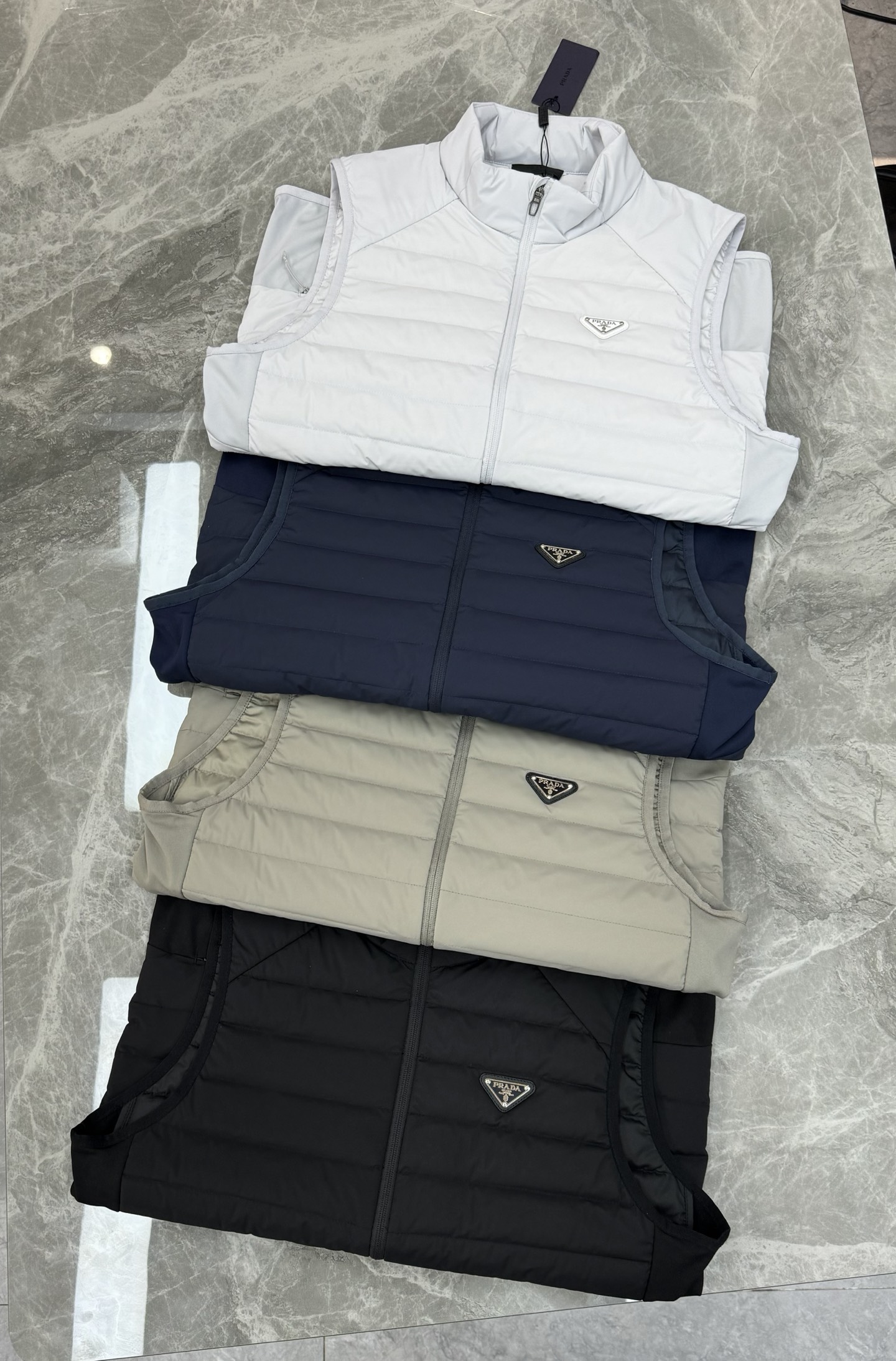 Prada Down Vest Black Slim Fit S-m-xl-175140