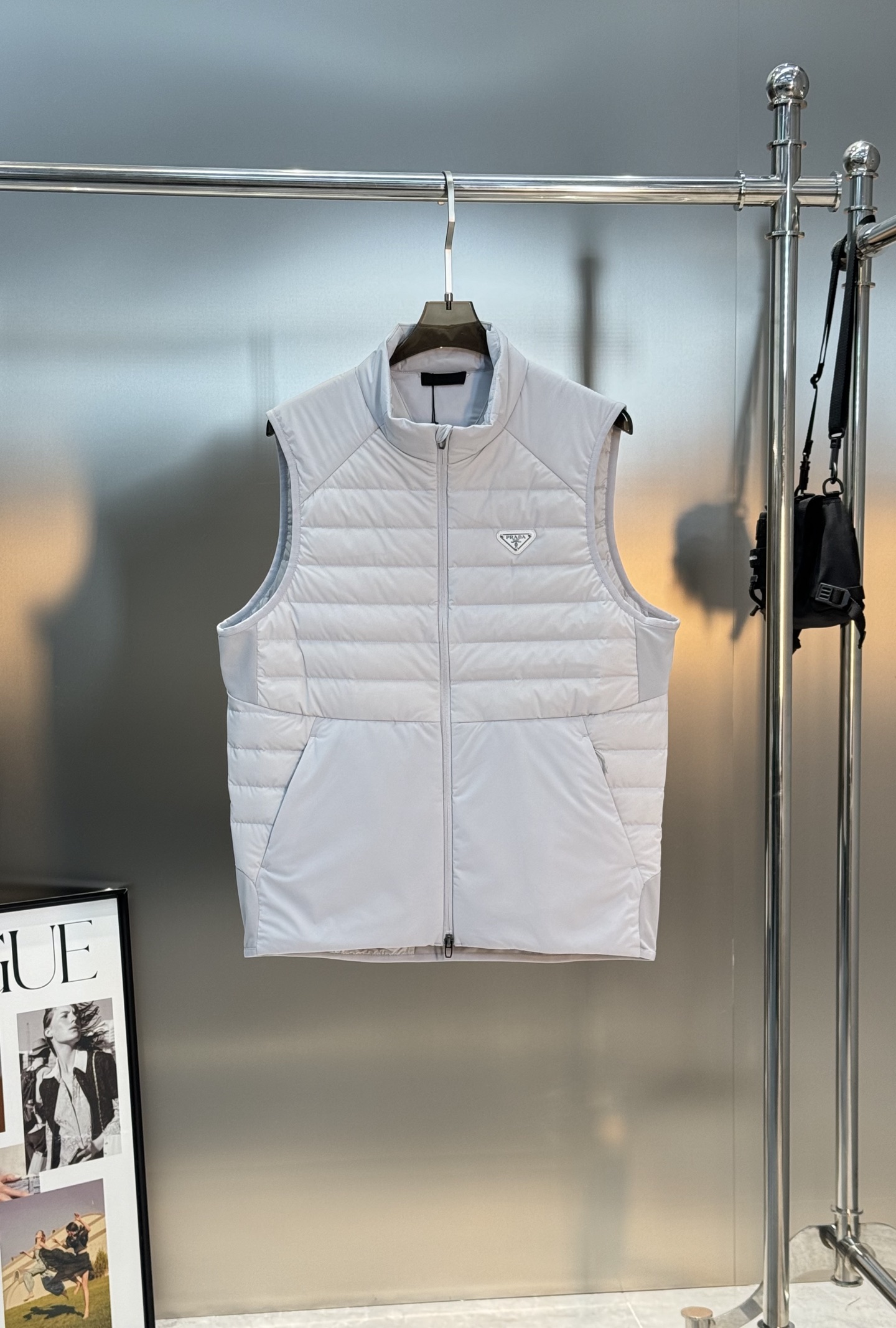 Prada Down Vest Black Slim Fit S-m-xl-175140