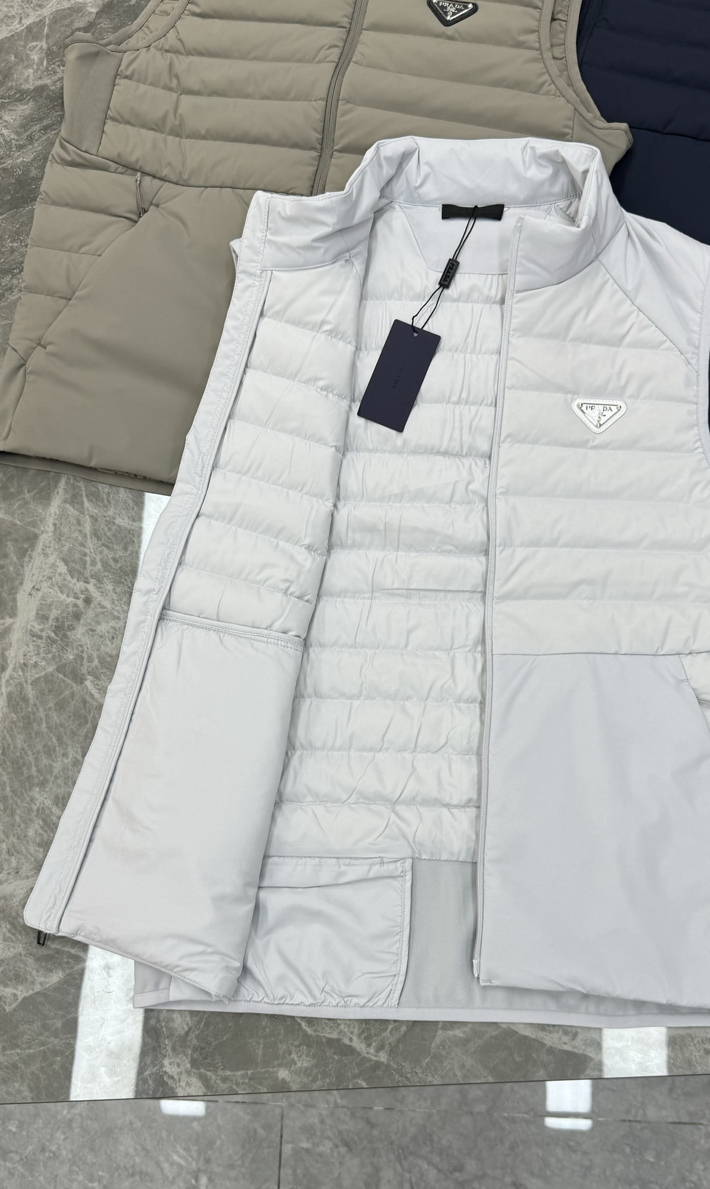 Prada Down Vest Black Slim Fit S-m-xl-175140