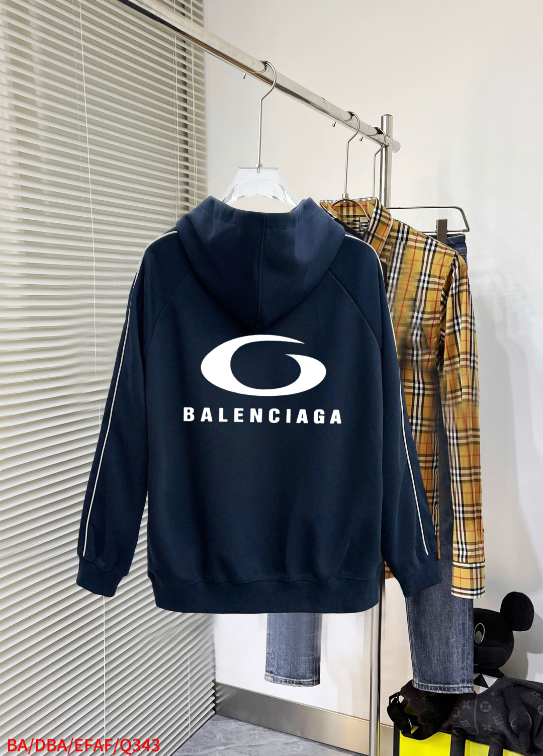 Balenciaga Couple Hoodie Cotton Printed M-l-xl-xxl-xxxl