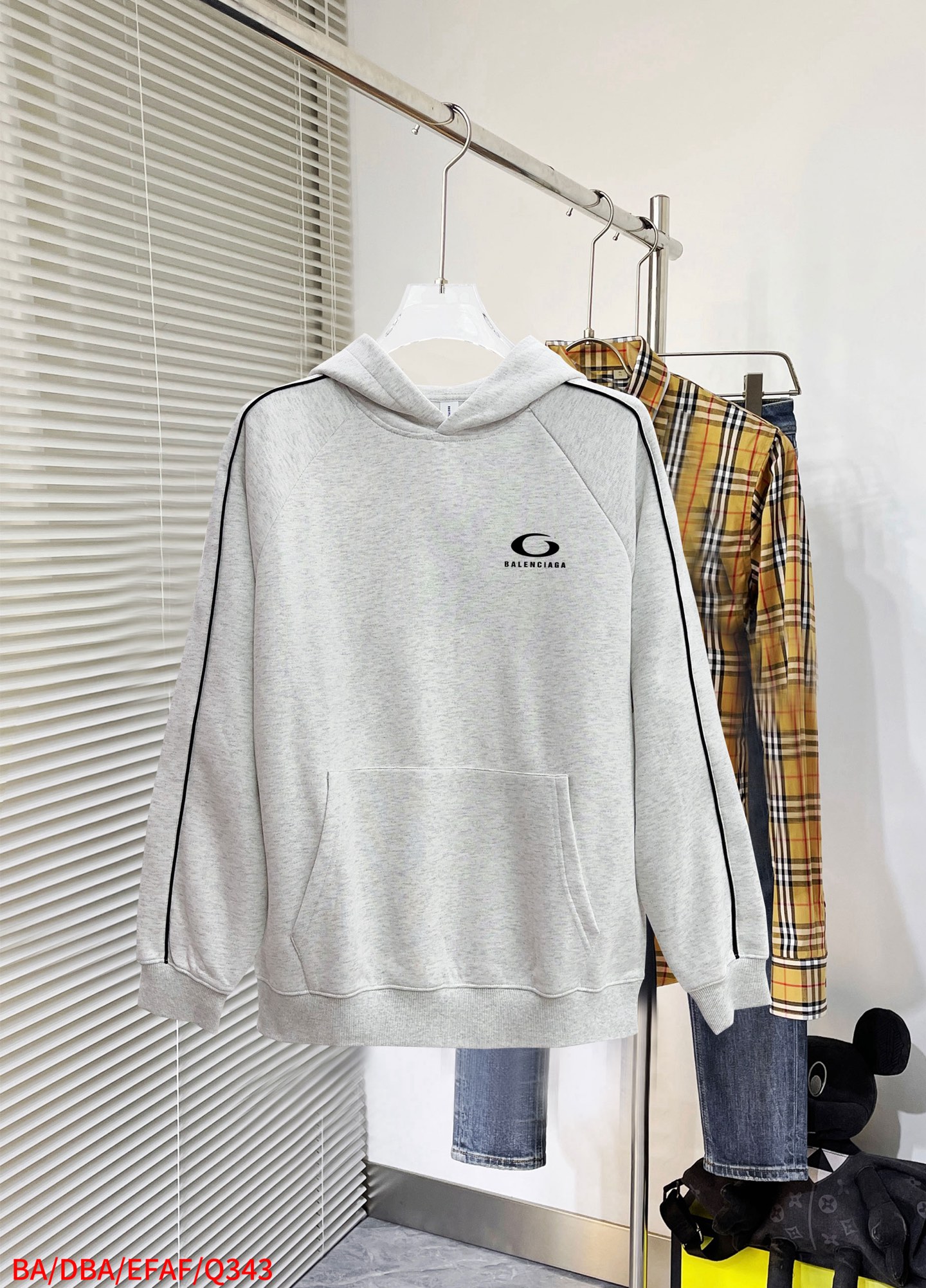 Balenciaga Couple Hoodie Cotton Printed M-l-xl-xxl-xxxl