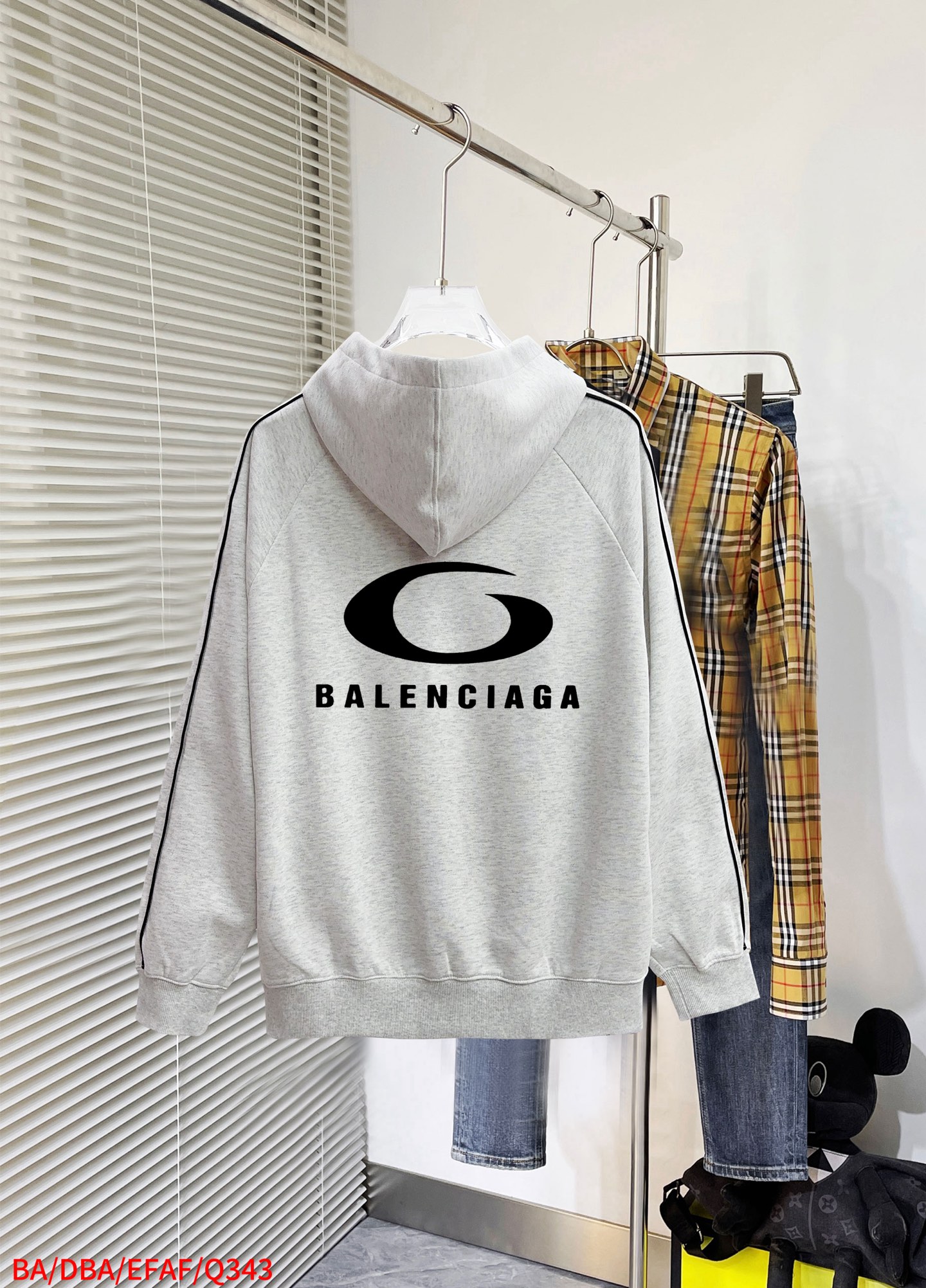 Balenciaga Couple Hoodie Cotton Printed M-l-xl-xxl-xxxl