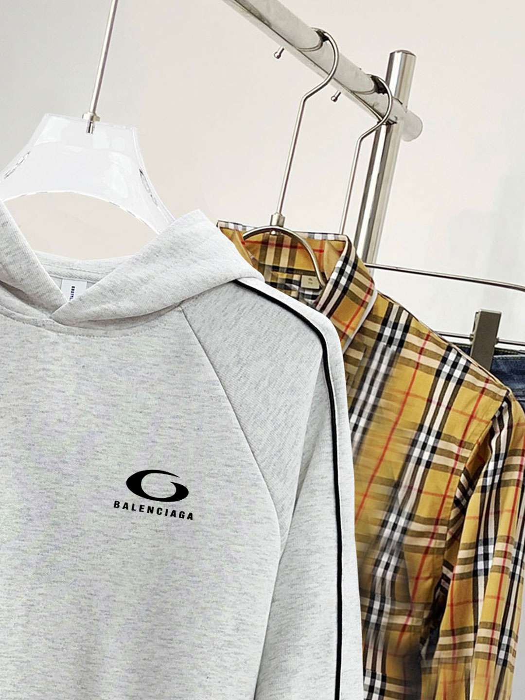 Balenciaga Couple Hoodie Cotton Printed M-l-xl-xxl-xxxl