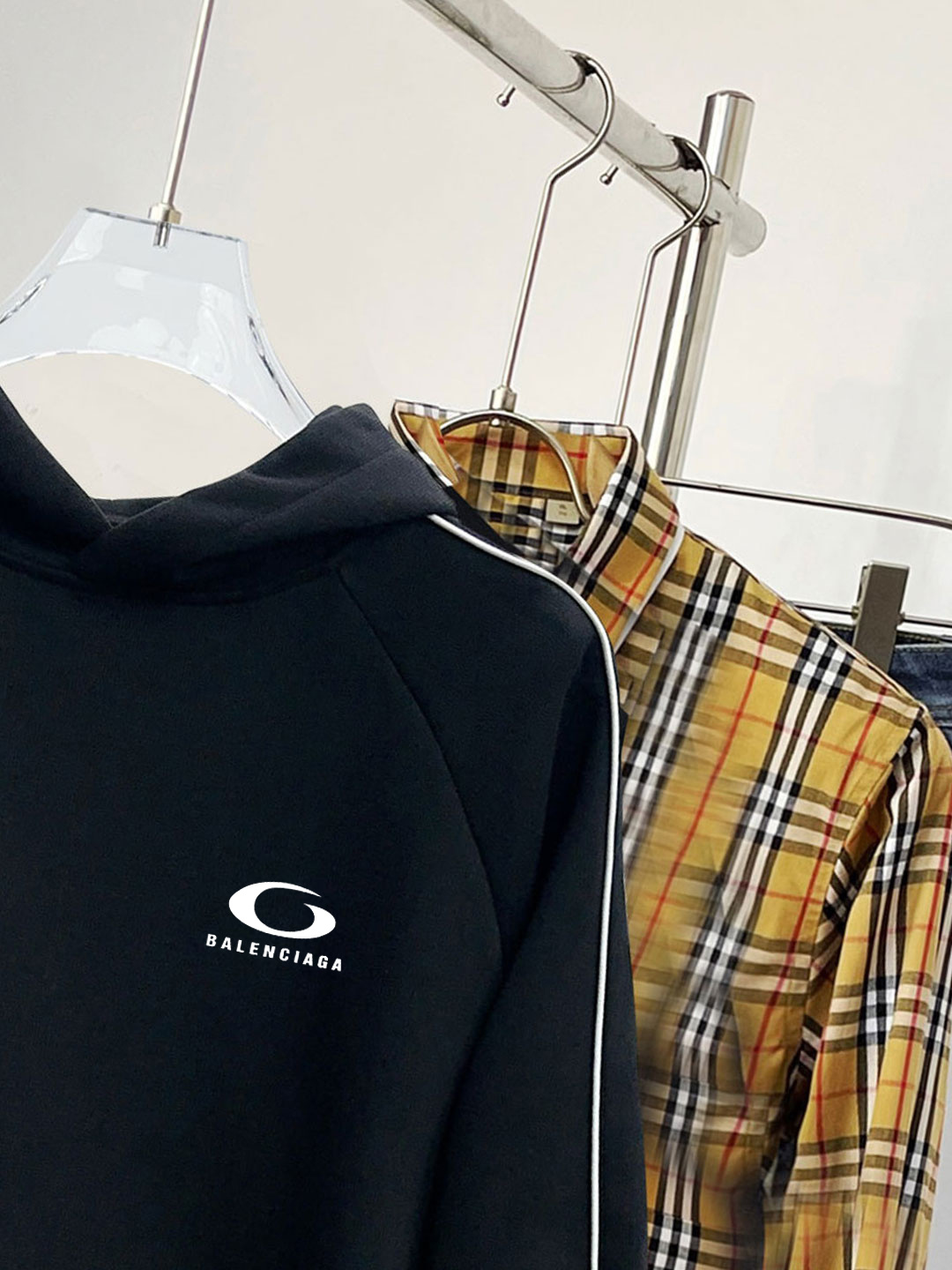 Balenciaga Couple Hoodie Cotton Printed M-l-xl-xxl-xxxl