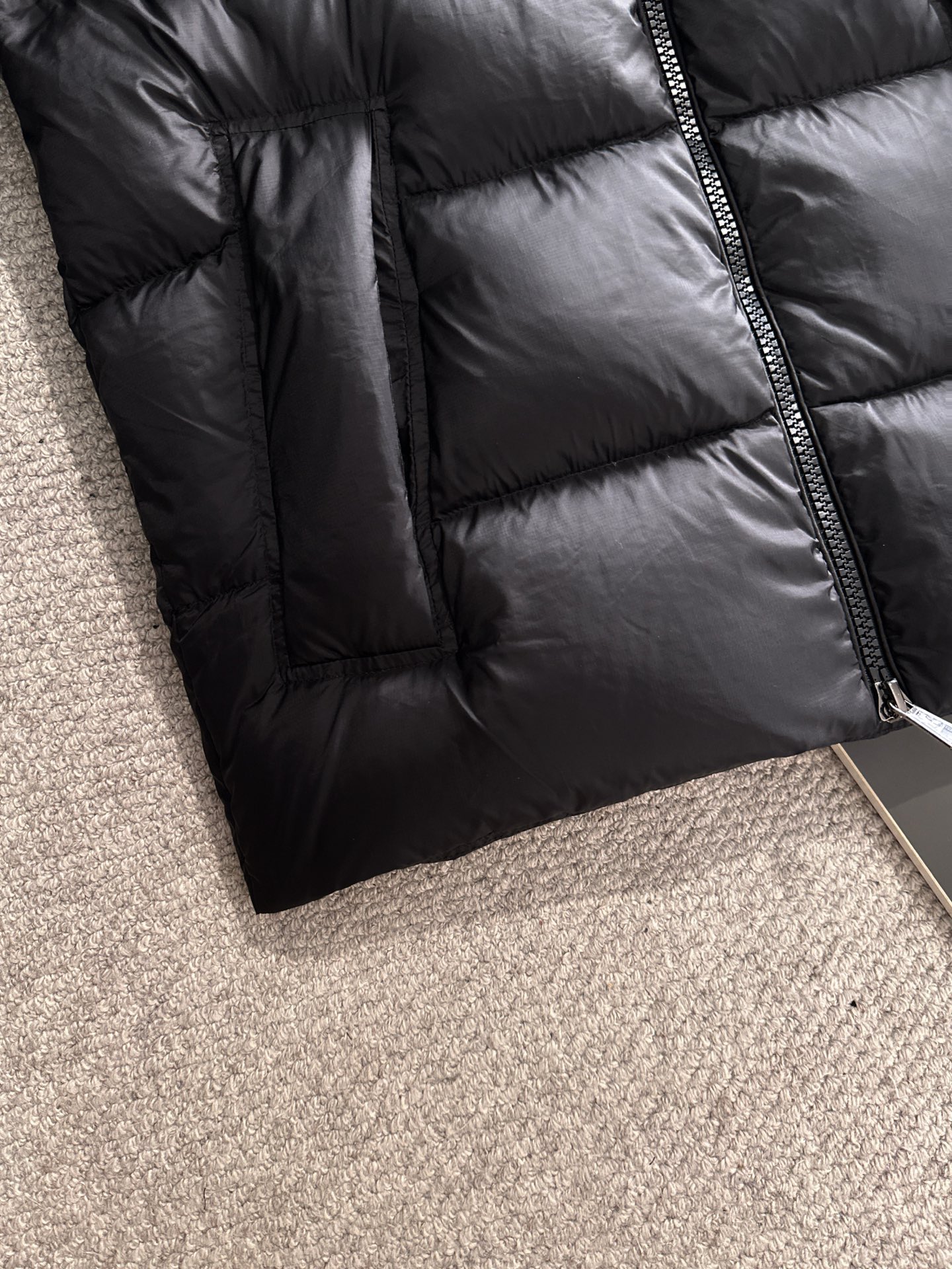 Moncler Down Jacket Goose Down Black S-m-l-xl