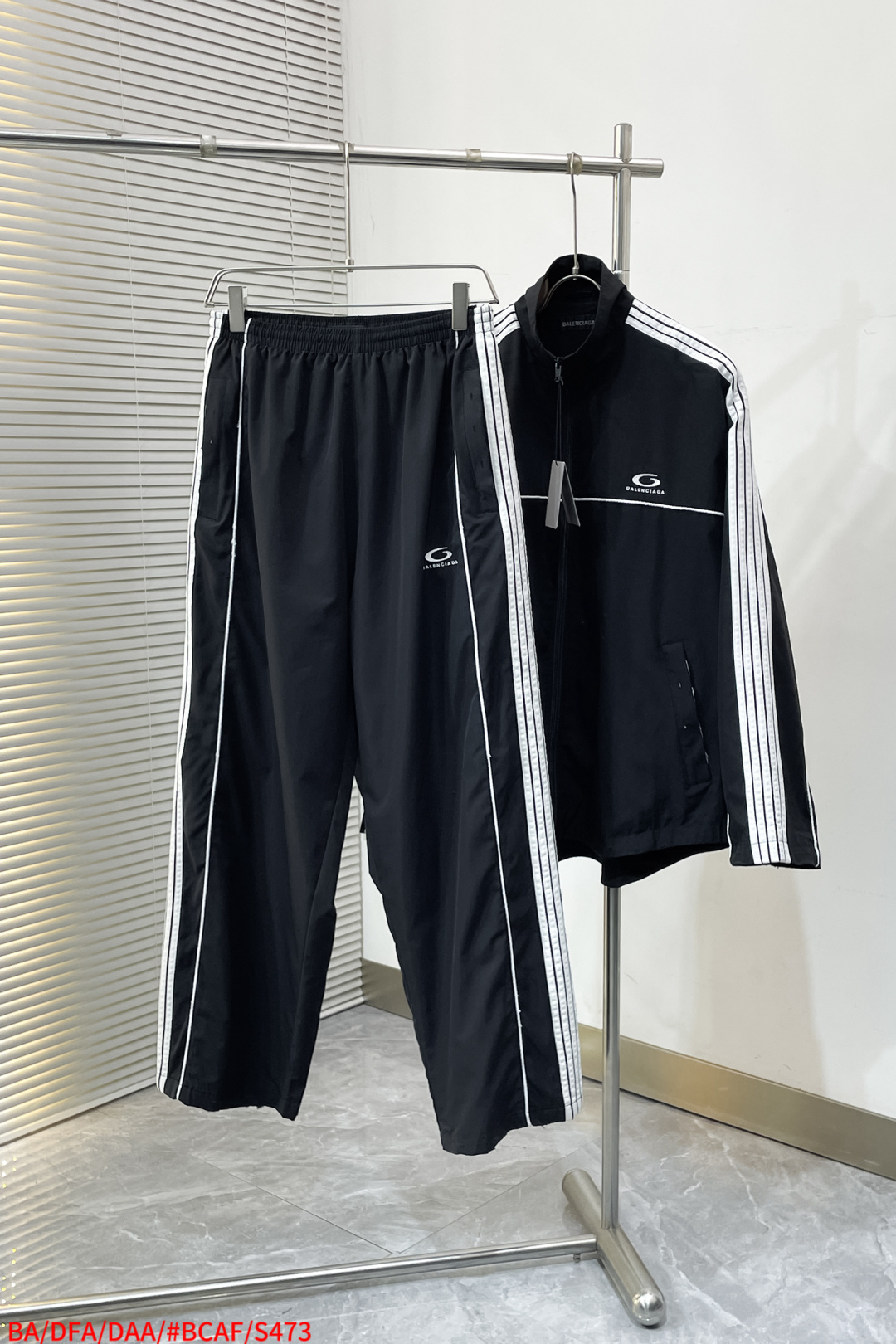 Balenciaga Couple Basic Clothing Cotton Loose Fit Xs-s-m-l