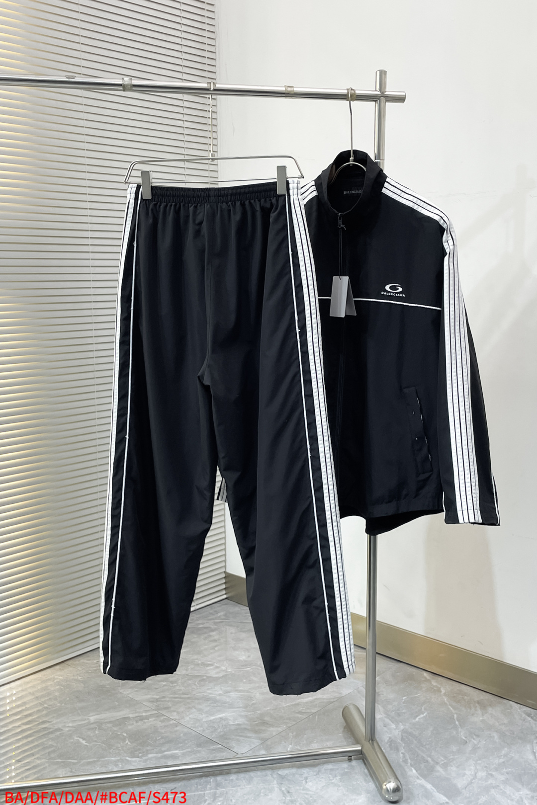 Balenciaga Couple Basic Clothing Cotton Loose Fit Xs-s-m-l