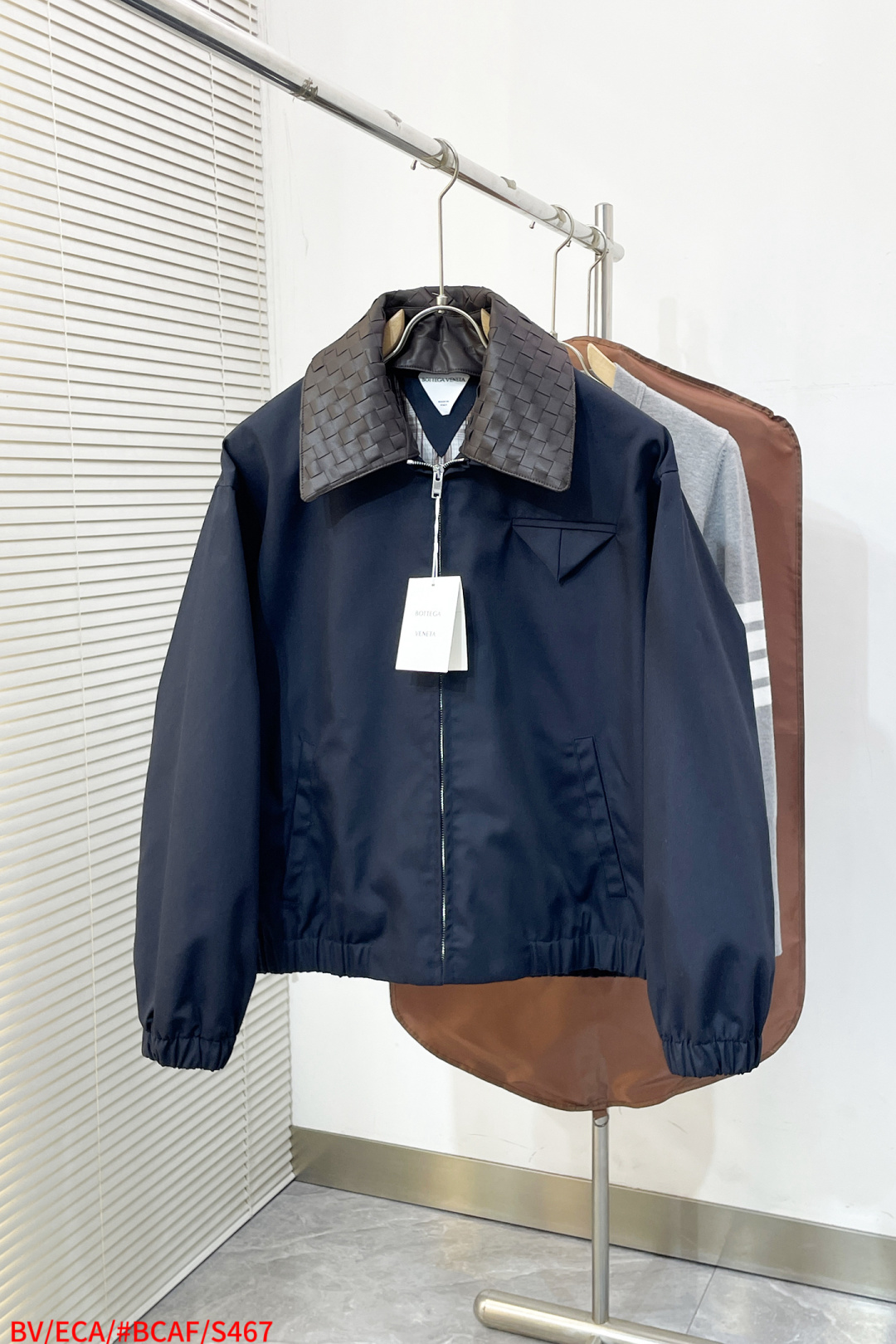 Bottega Veneta Jacket Cotton Plaid S-m
