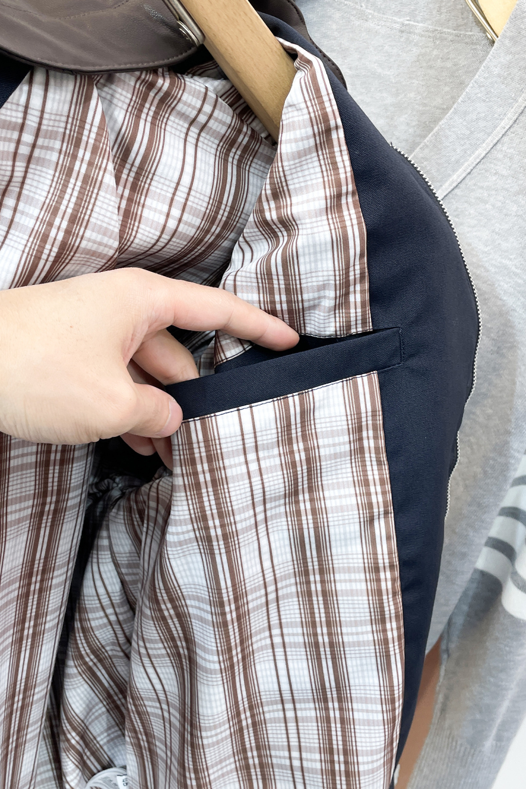 Bottega Veneta Jacket Cotton Plaid S-m