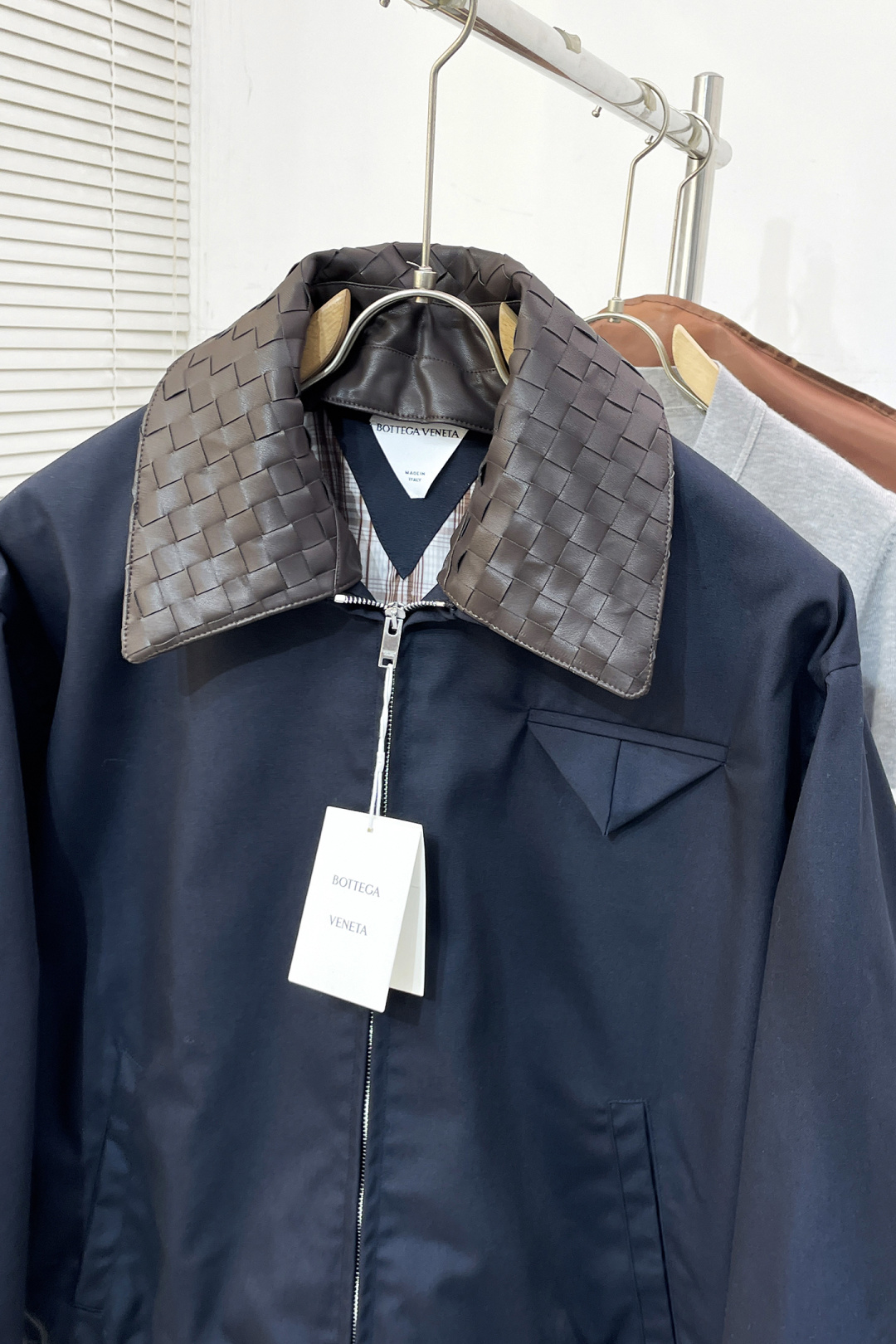 Bottega Veneta Jacket Cotton Plaid S-m