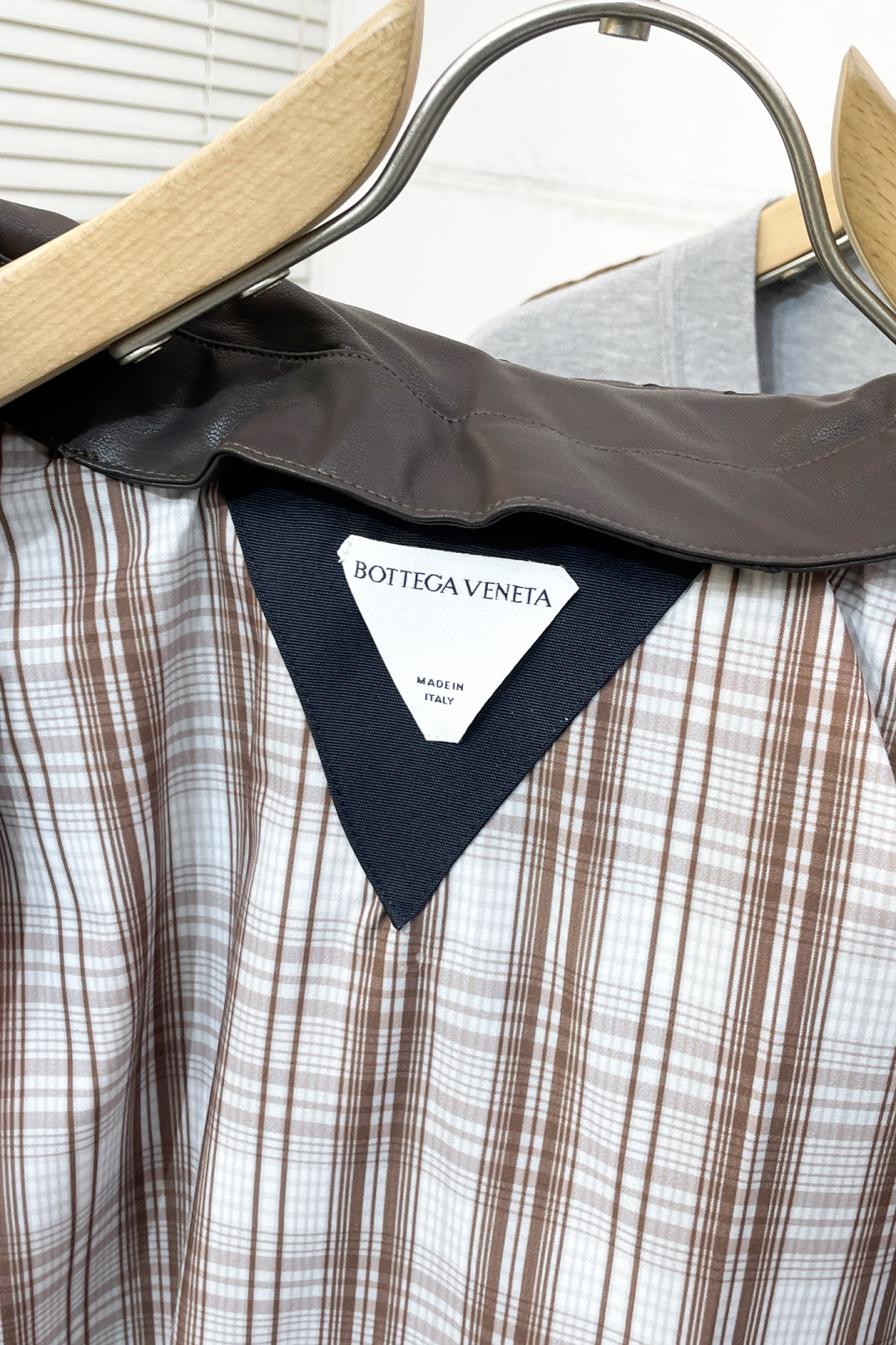 Bottega Veneta Jacket Cotton Plaid S-m