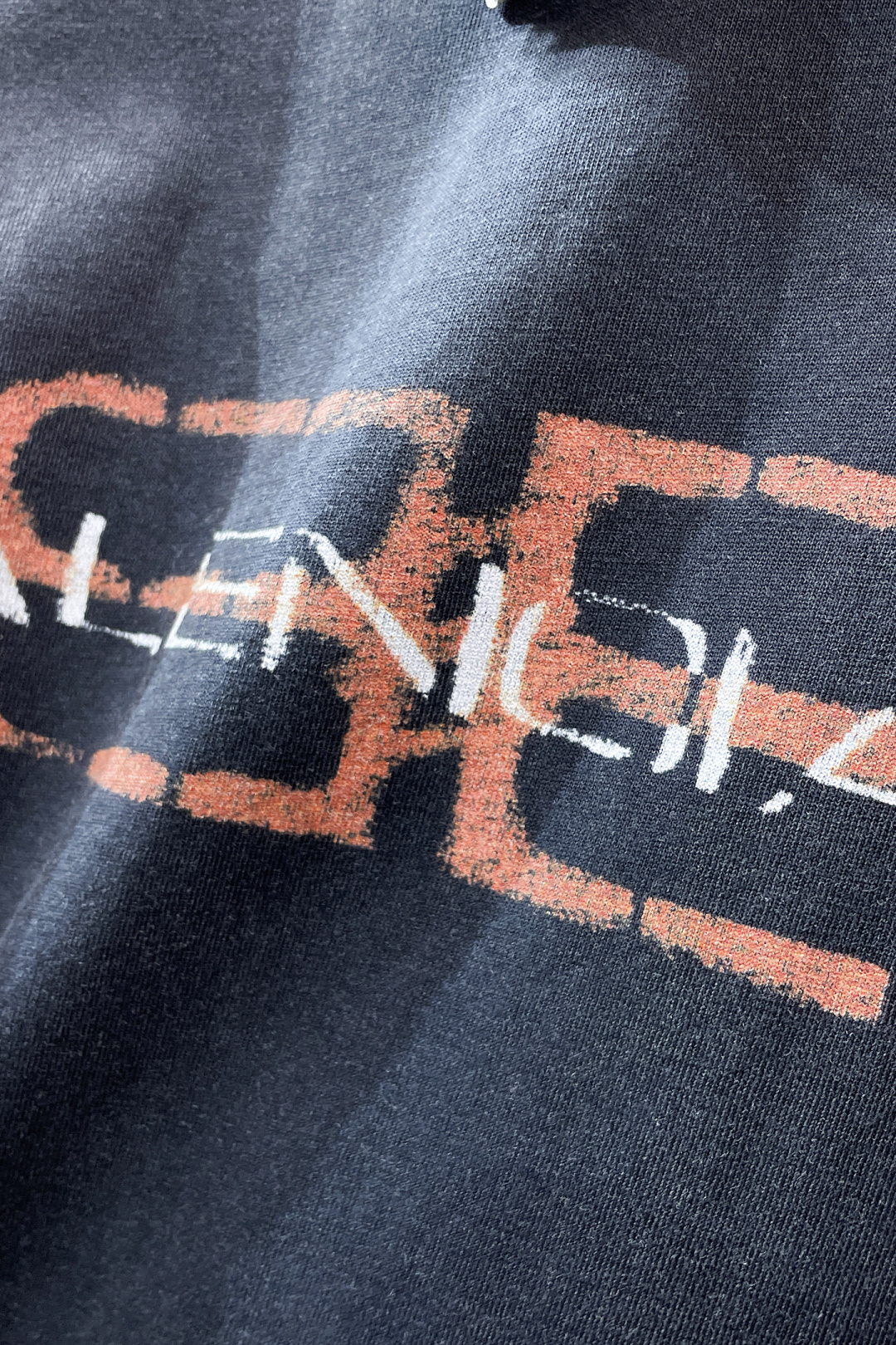 Balenciaga Couple Basic Clothing Cotton Black Printed S-m-l