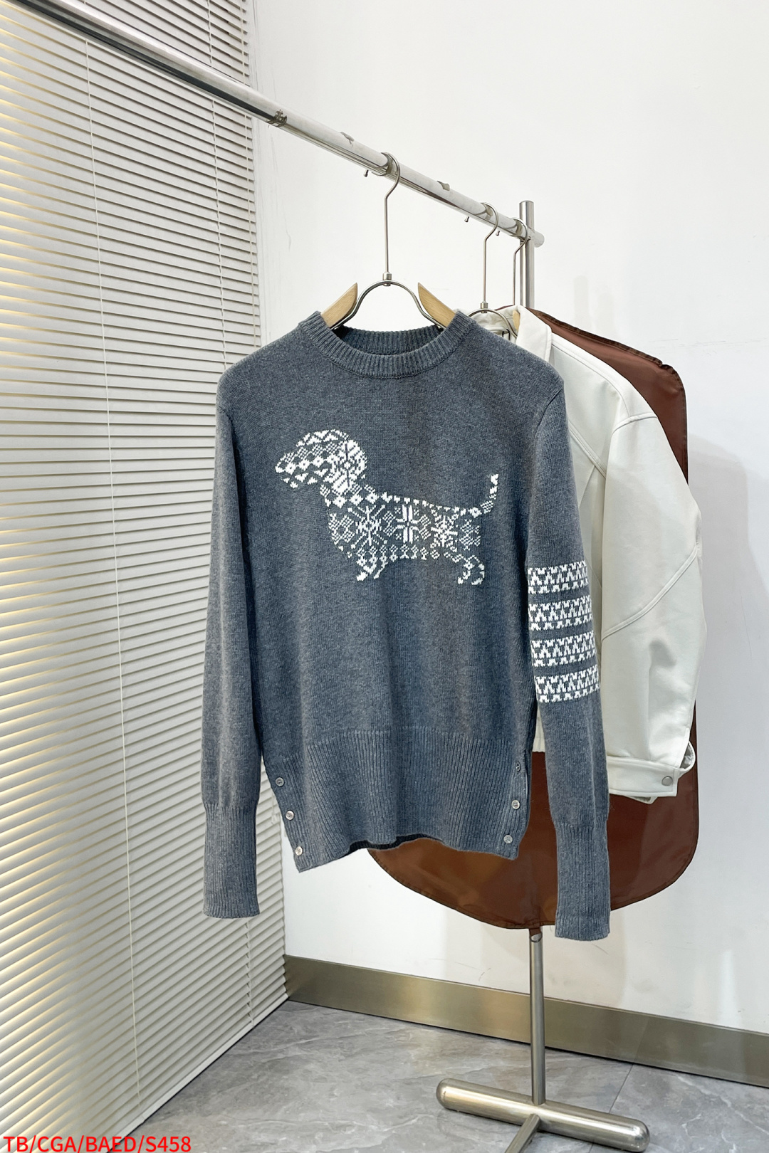 Thom Browne Basic Clothing Knitted Blue S-m