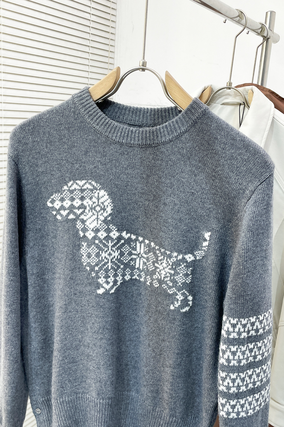 Thom Browne Basic Clothing Knitted Blue S-m