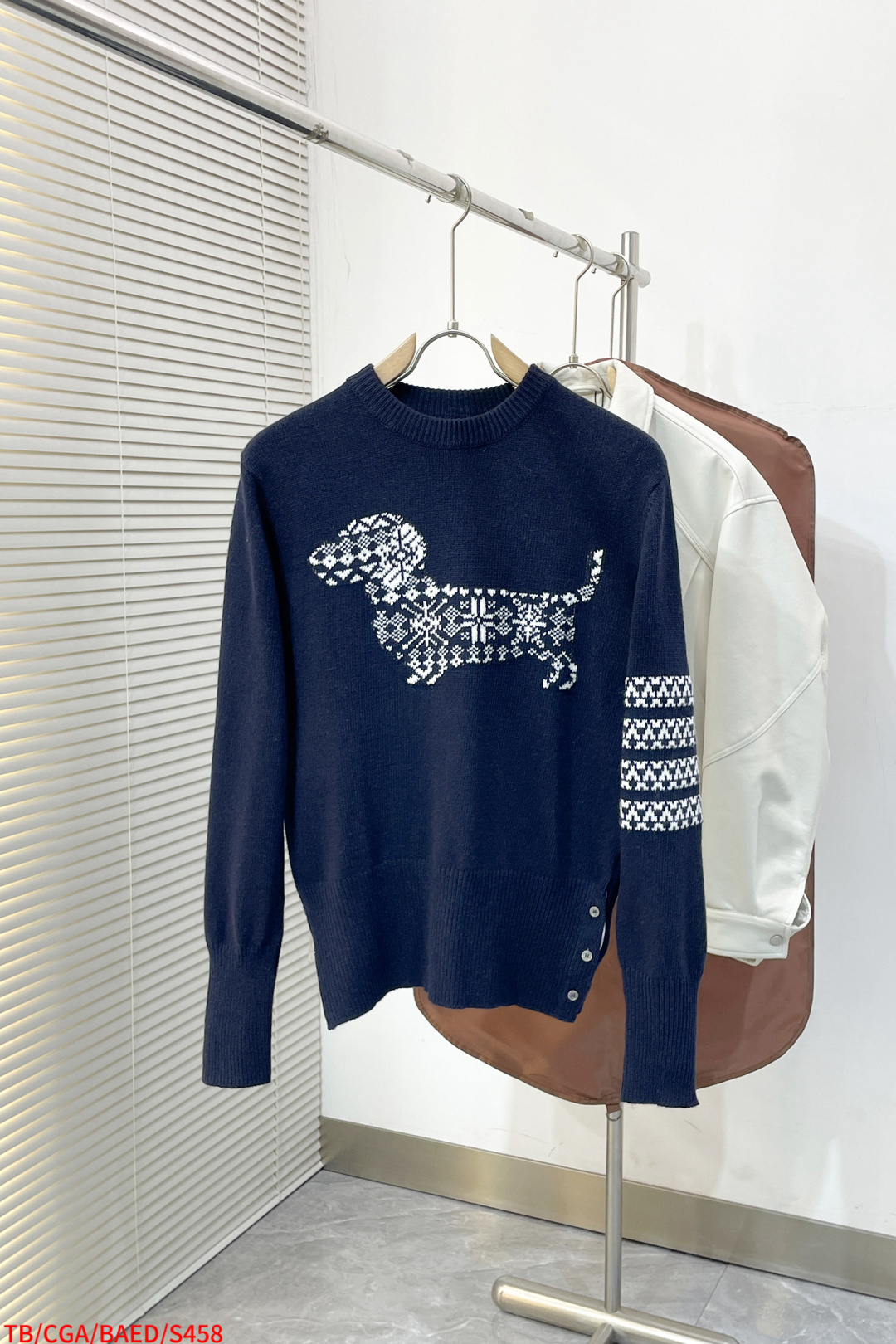 Thom Browne Basic Clothing Knitted Blue S-m