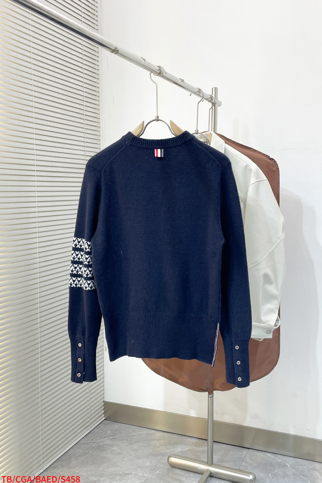 Thom Browne Basic Clothing Knitted Blue S-m