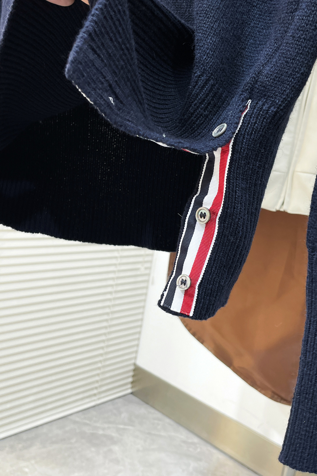 Thom Browne Basic Clothing Knitted Blue S-m