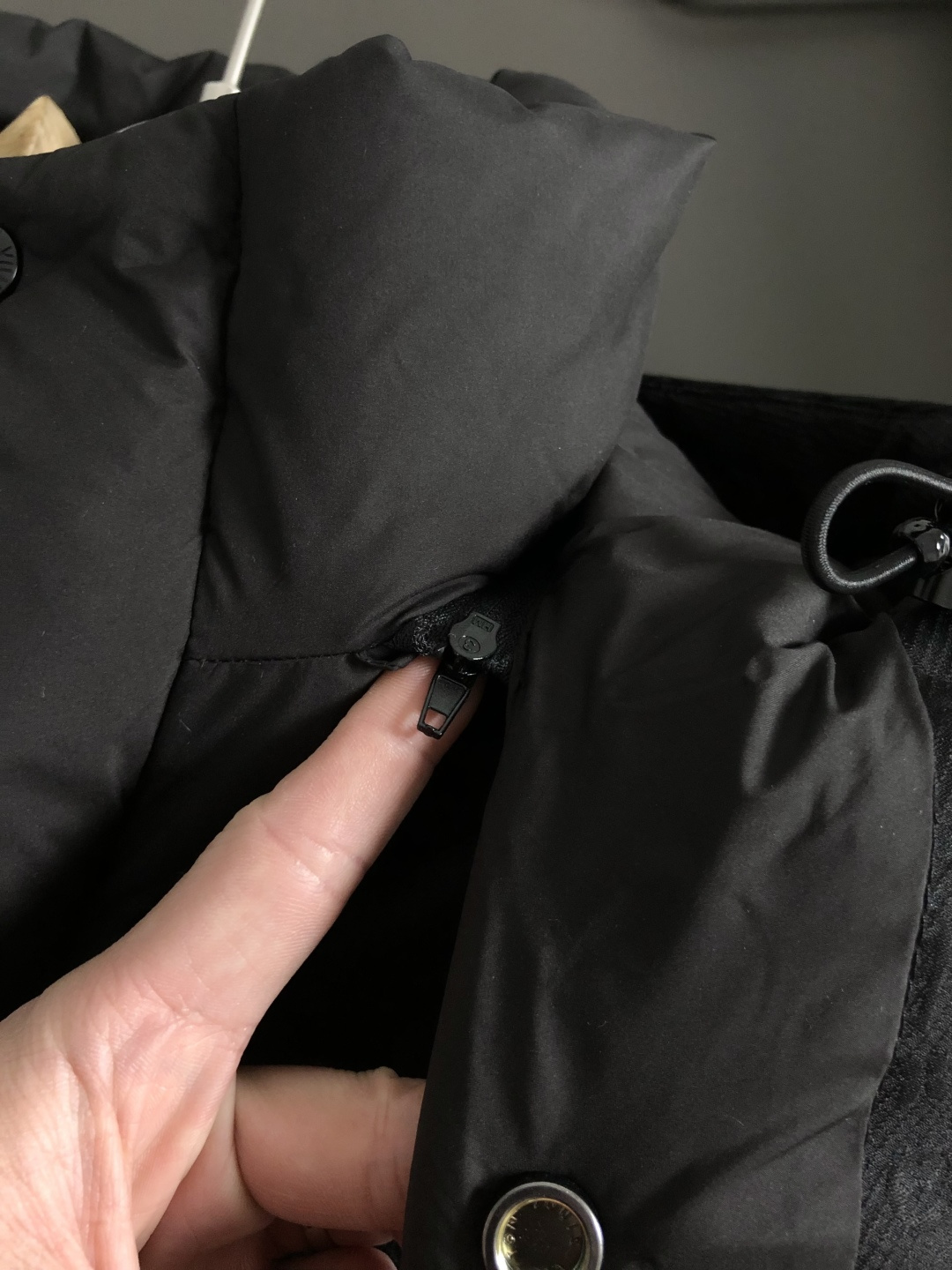 Loro Piana Down Jacket White Duck Down Black L